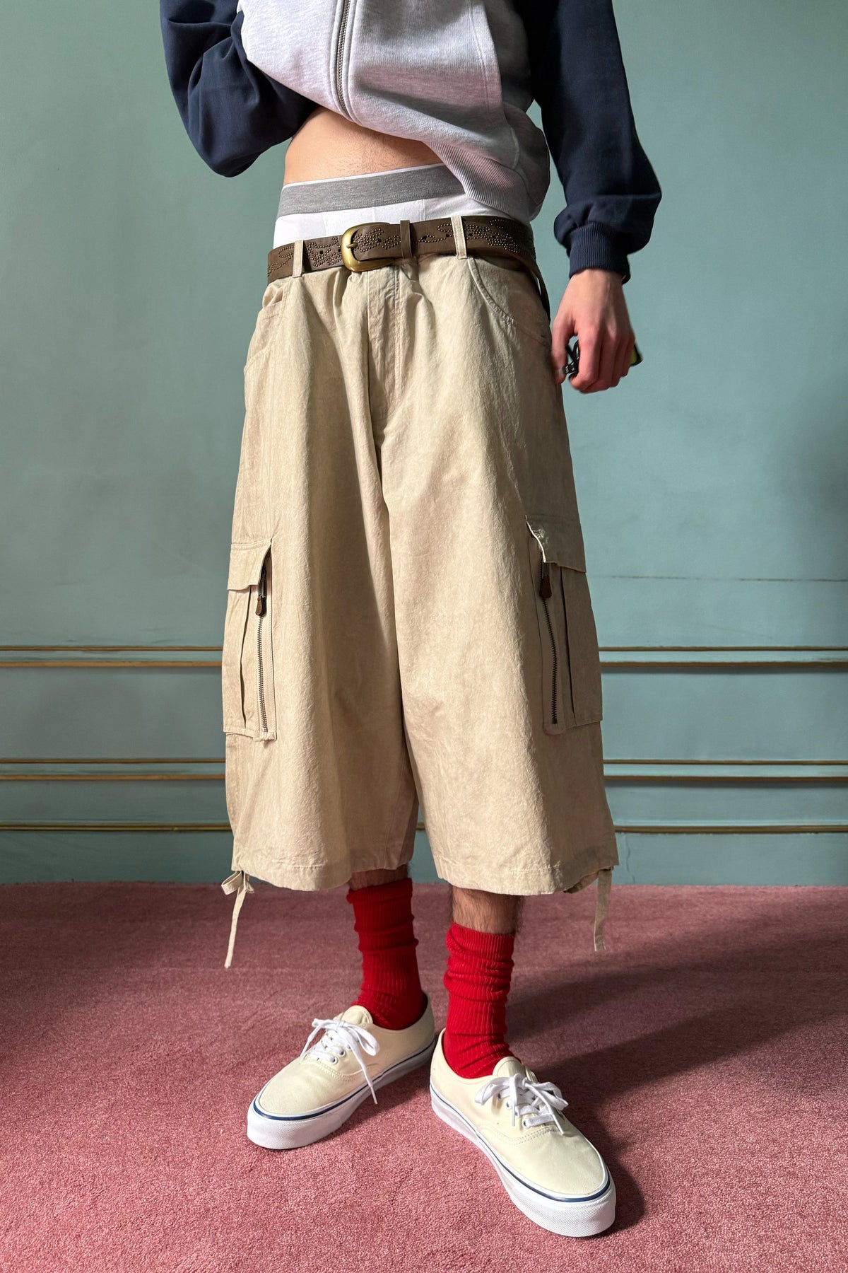 Funk Light Brown Jorts