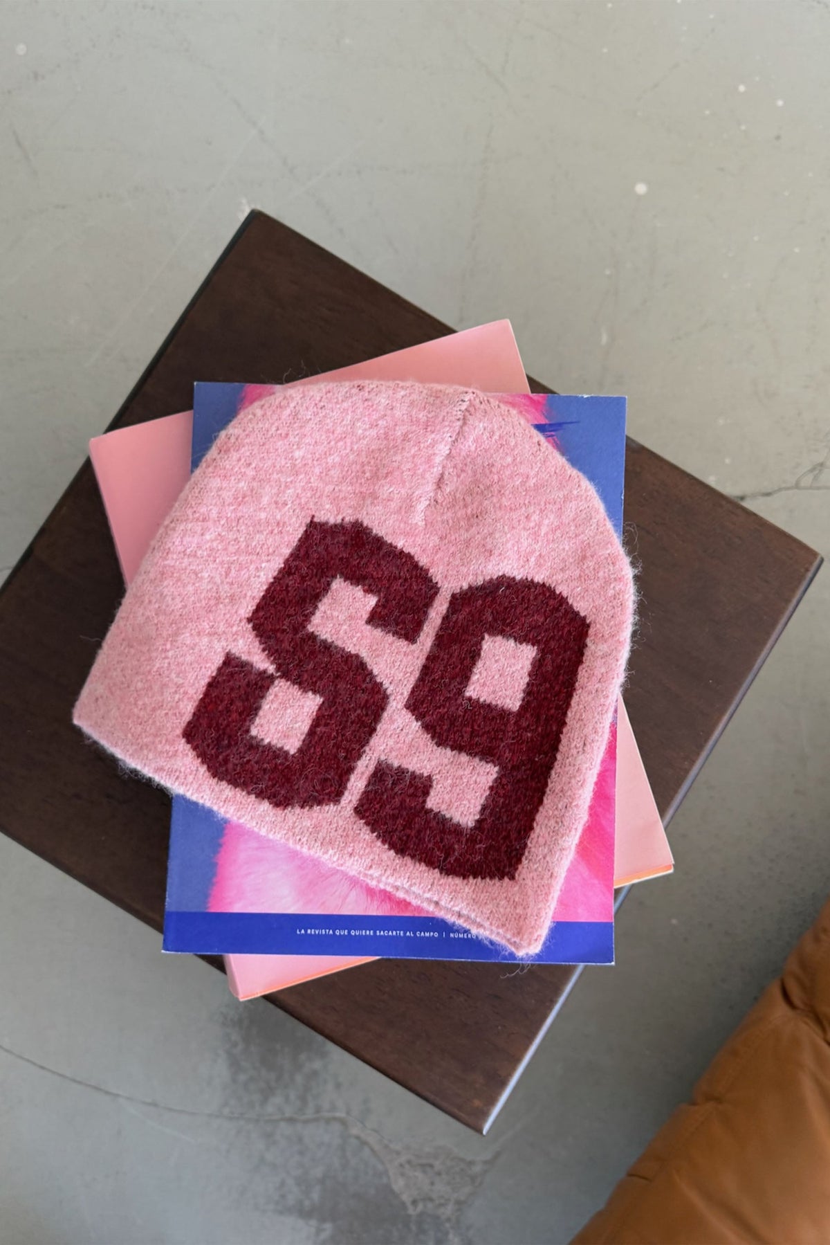Nohole Burgundy Beanie