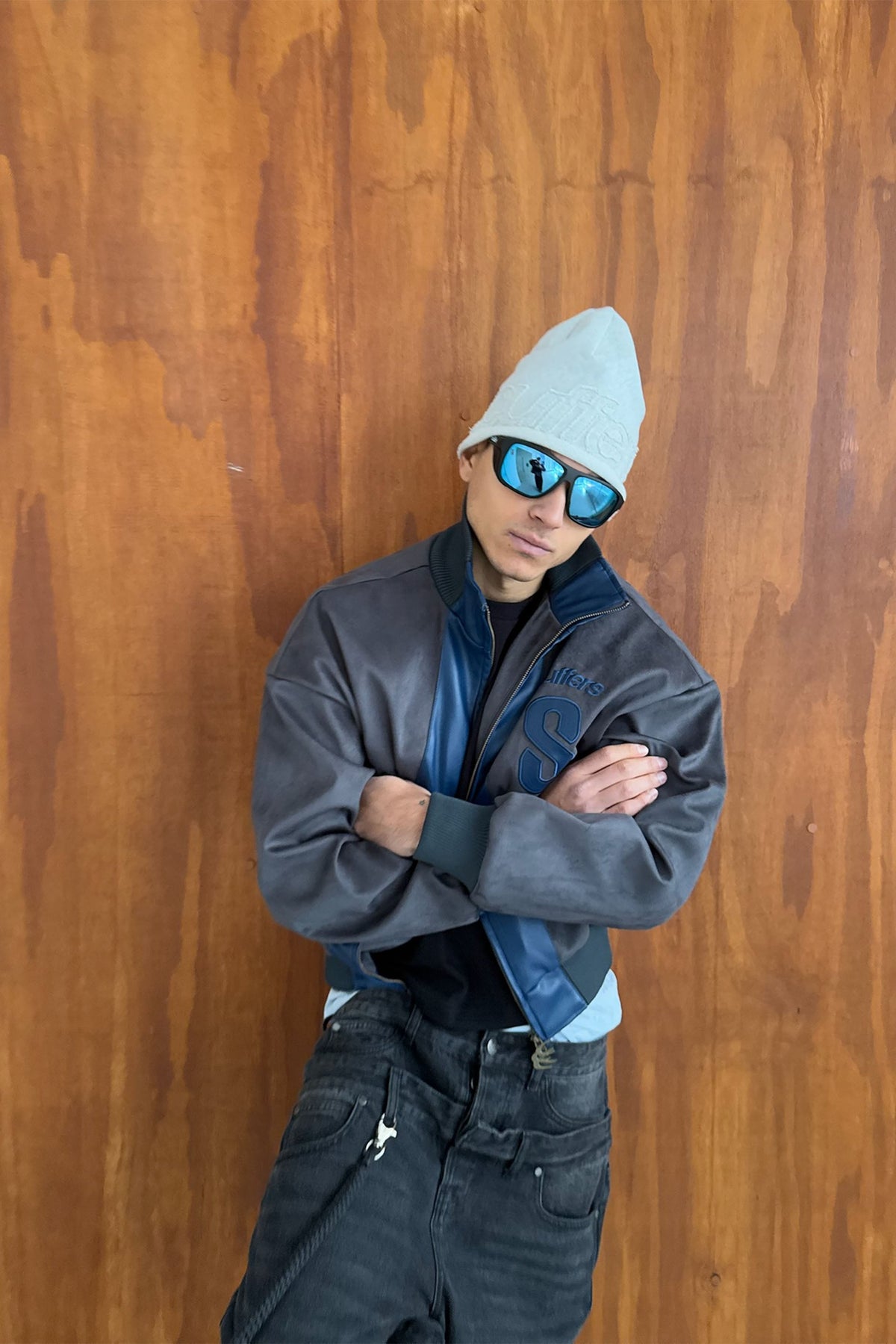 Pool Navy Zipper
