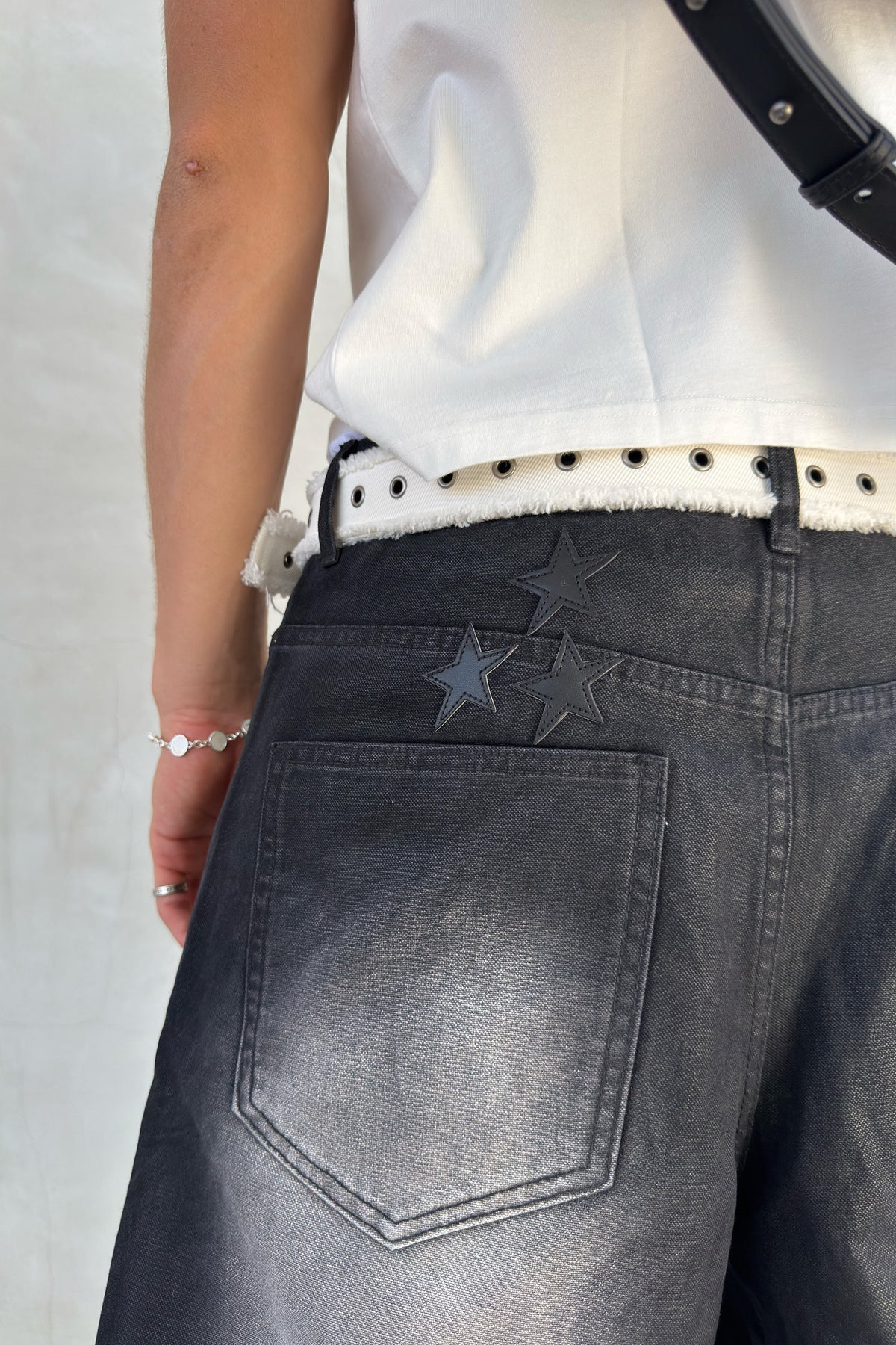 Roster Black Jorts
