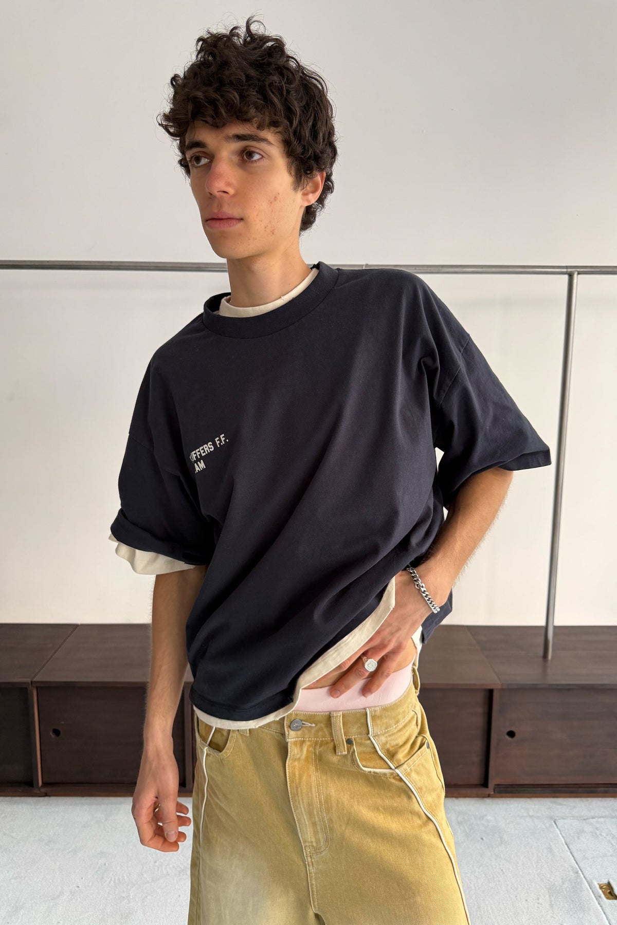 Omega Navy T-Shirt