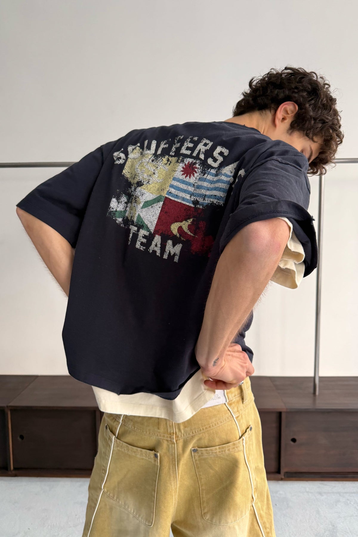 Omega Navy T-Shirt