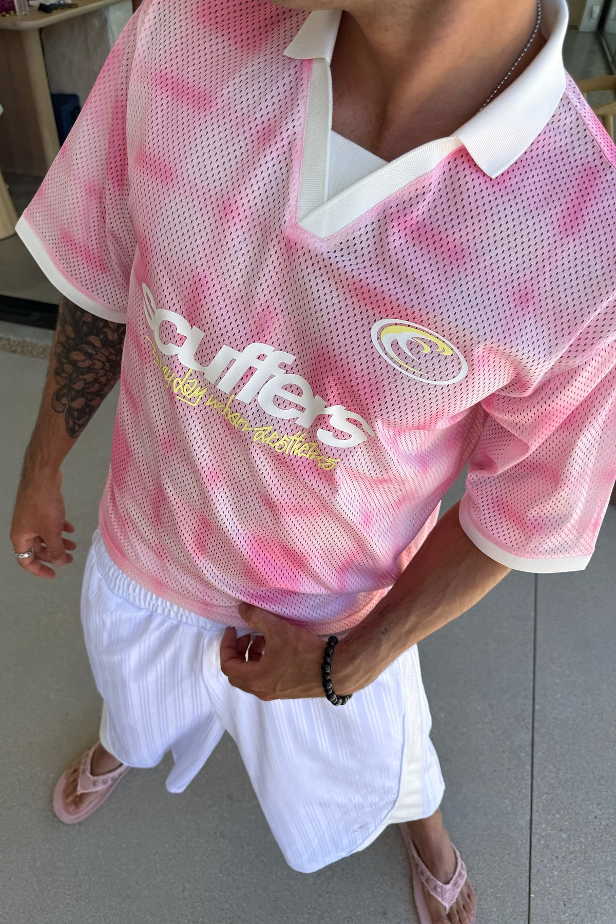 Cala Pink Football T-Shirt