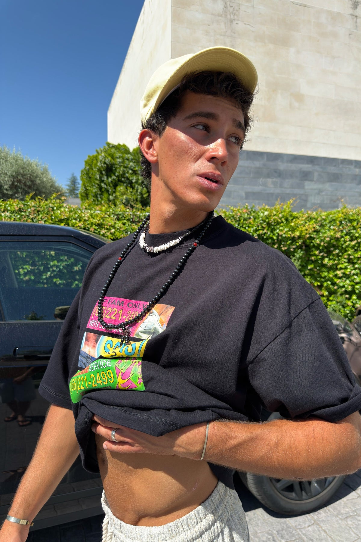 Love and Heat Black T-Shirt