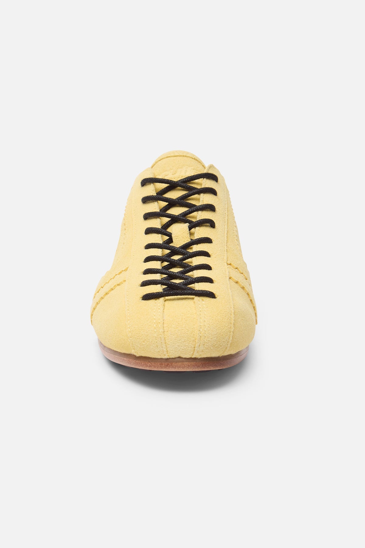 Iconic Suede Yellow Shoes