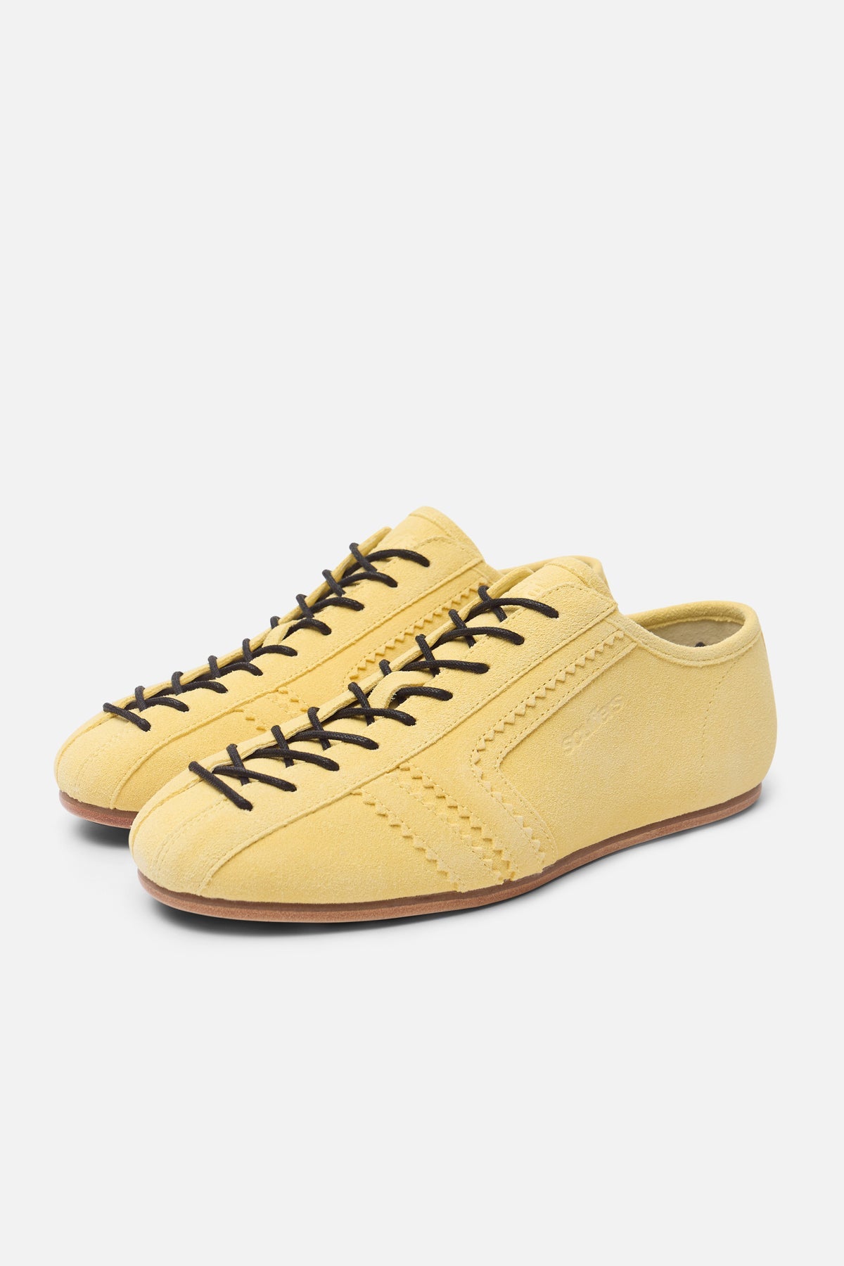 Iconic Suede Yellow Shoes