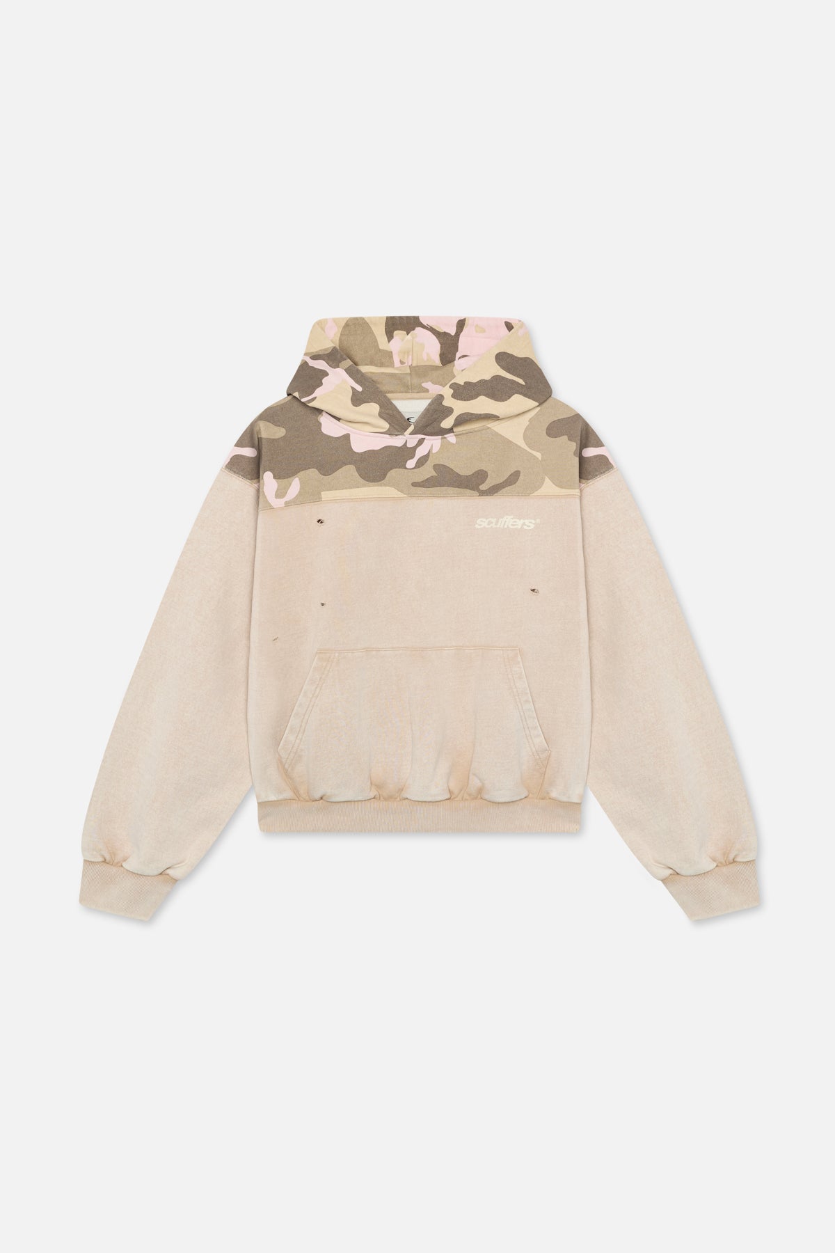 Lizzie Ecru Camo Hoodie