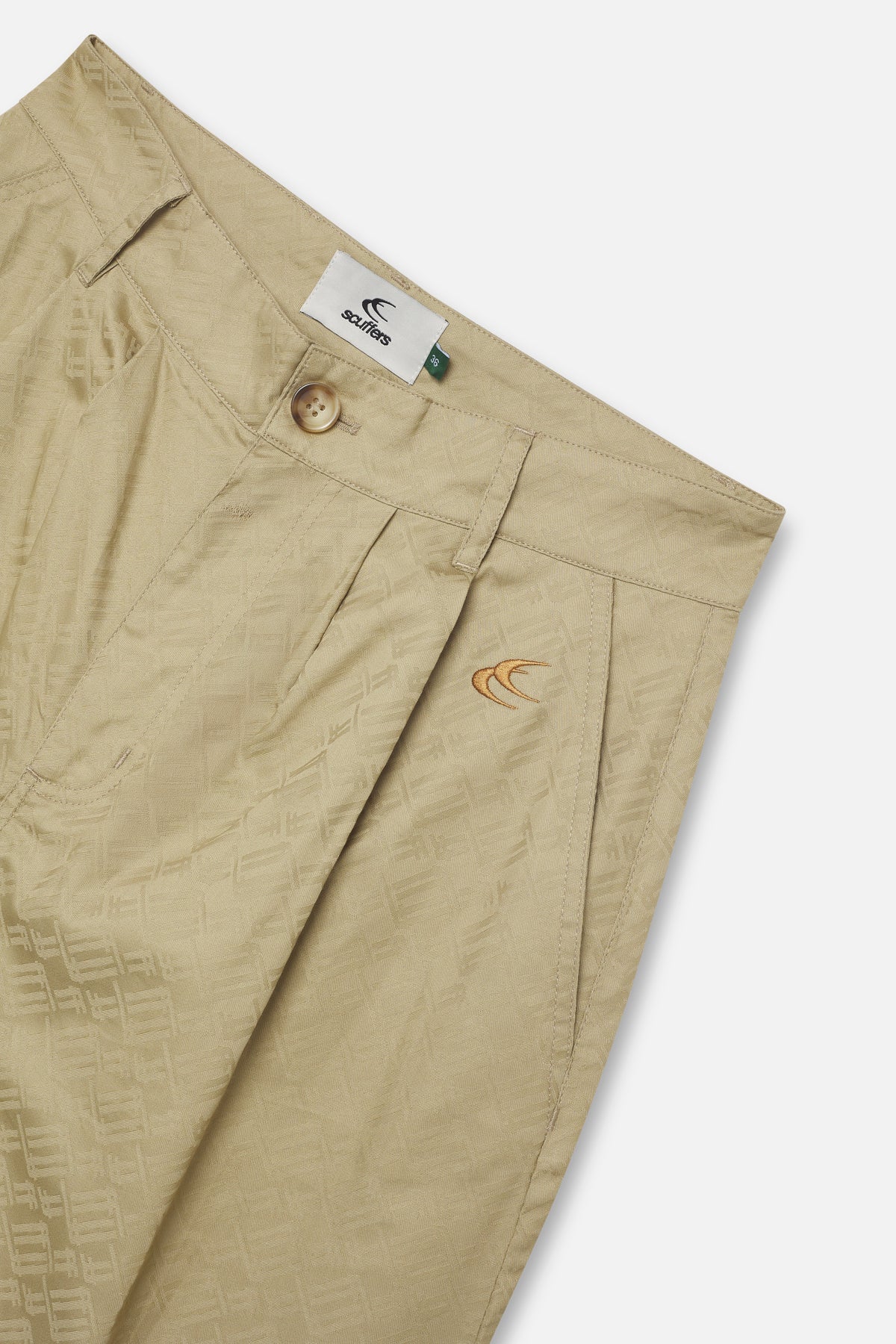 Monogram Shell Beige Pants