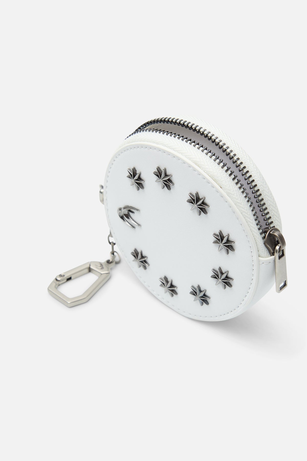 Night White Keychain Wallet
