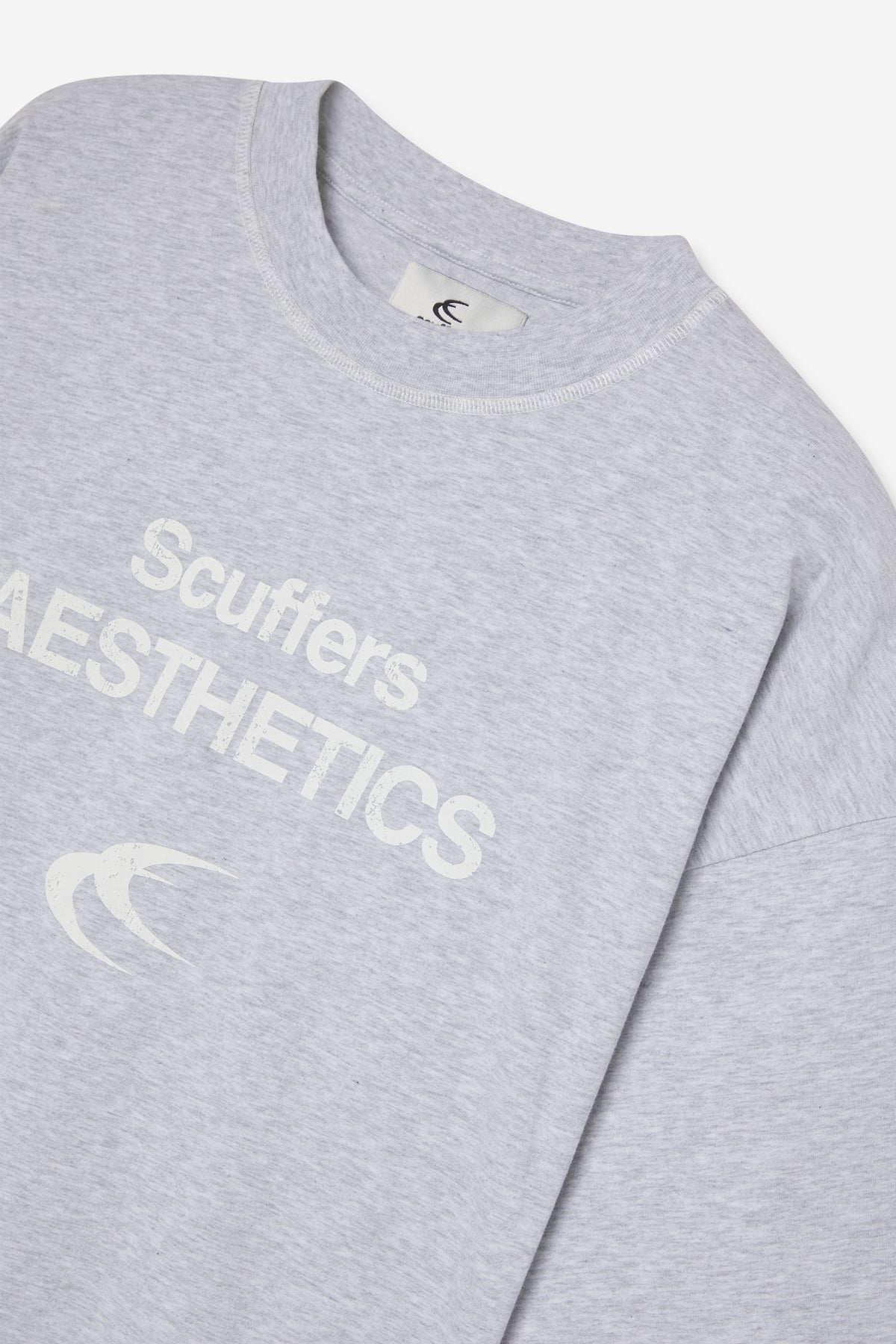 Nobrand Light Grey Melange T-Shirt