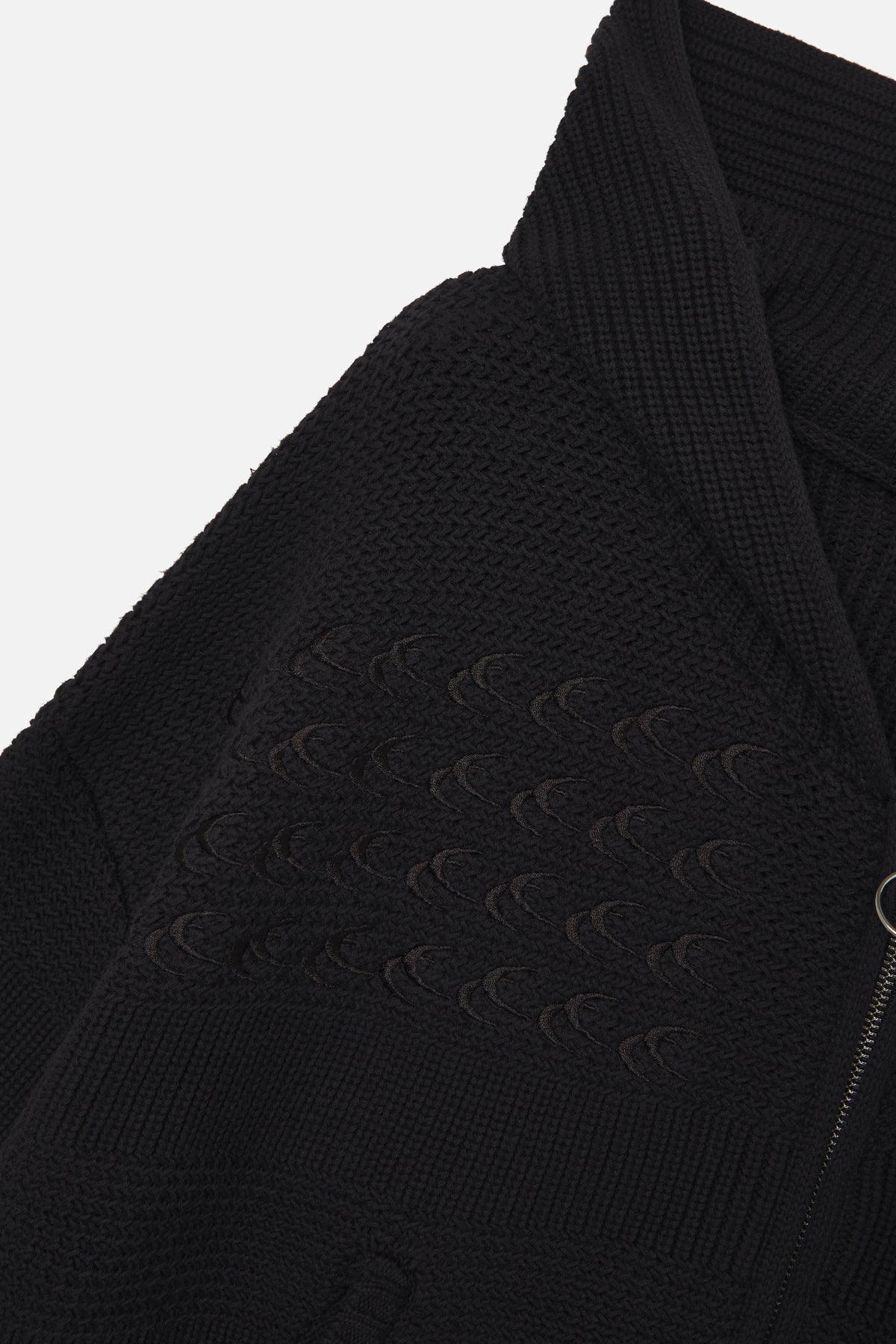 Nowhere Dark Knit Zipper
