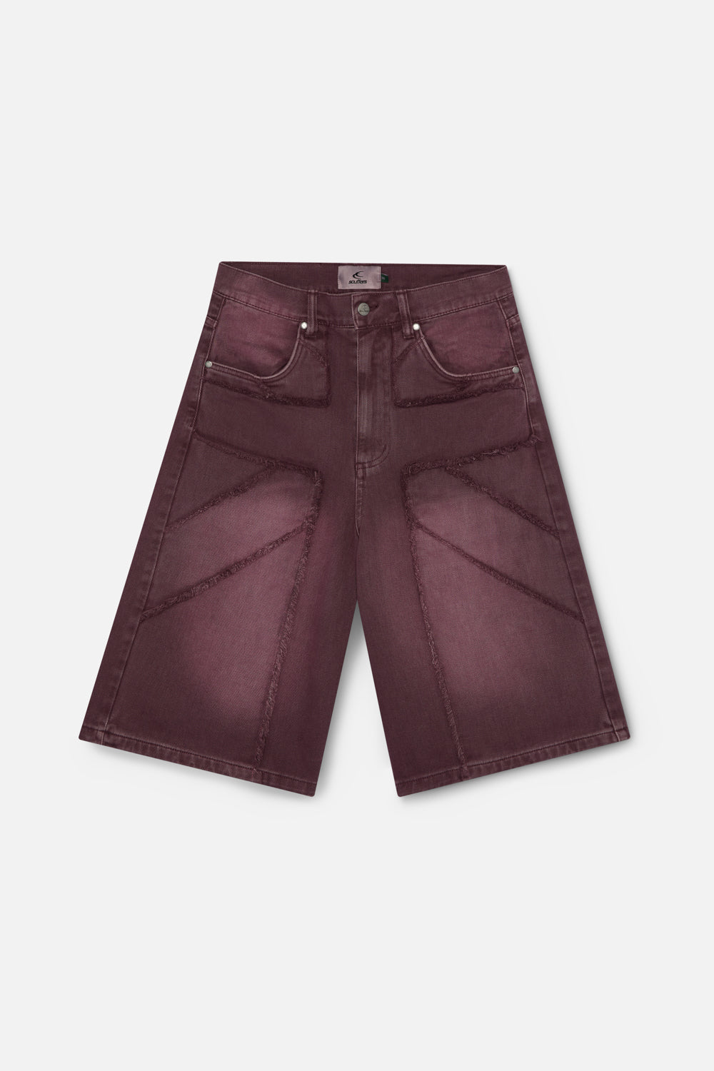 OPS Burgundy Jorts