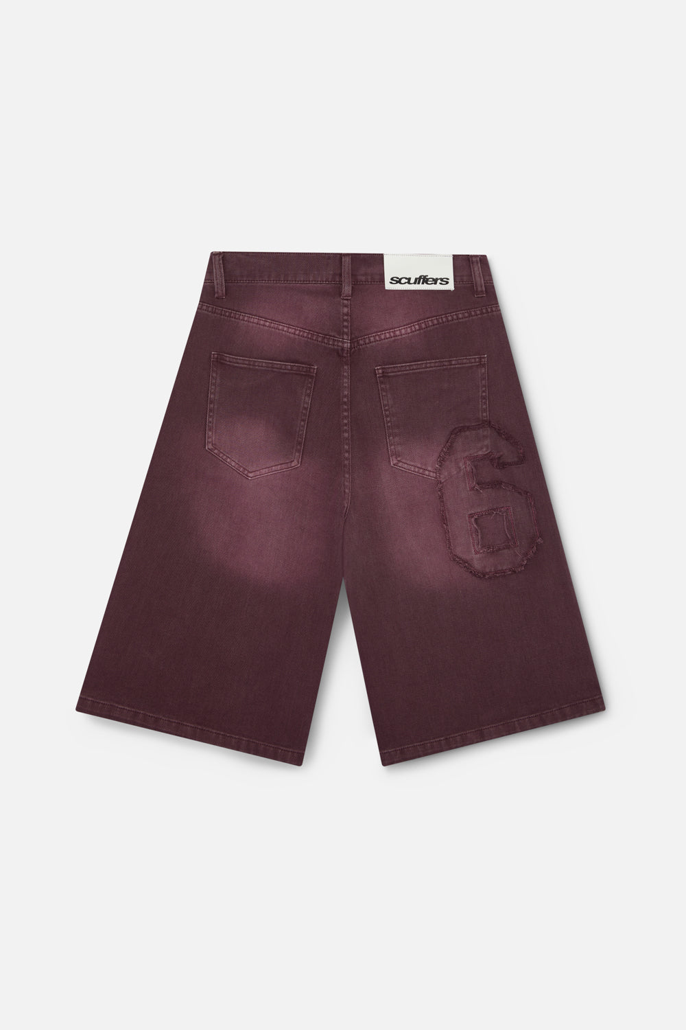 OPS Burgundy Jorts
