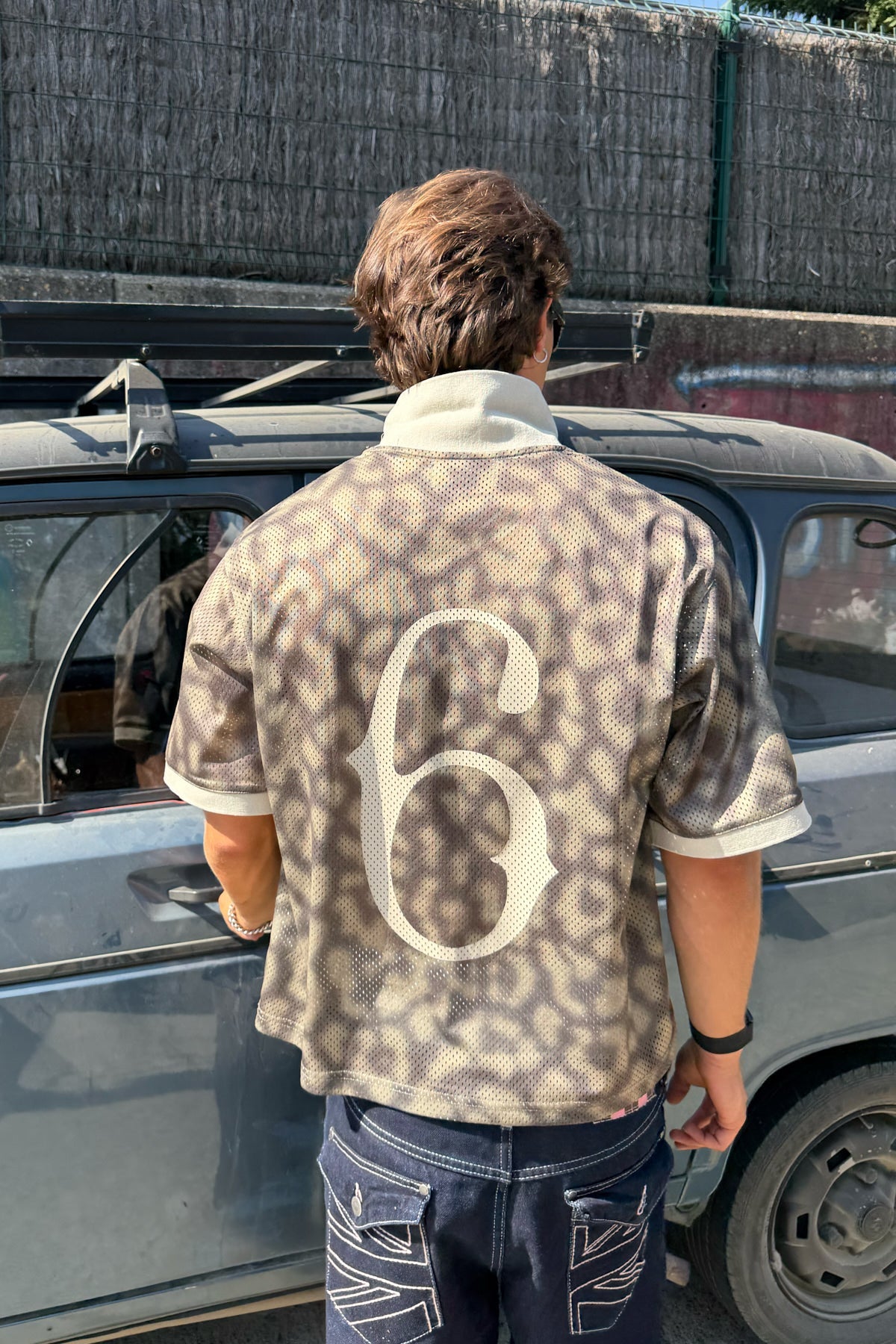 Jonesy Leopard Football T-Shirt