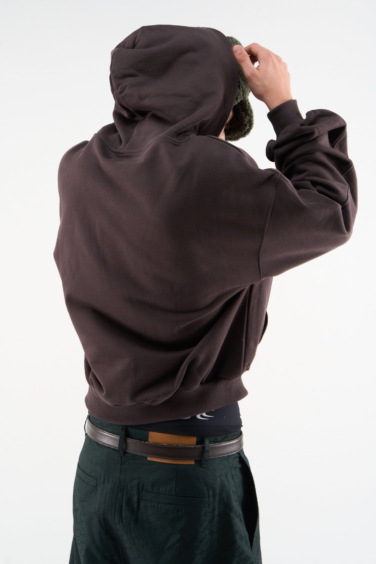 Private Brown Hoodie