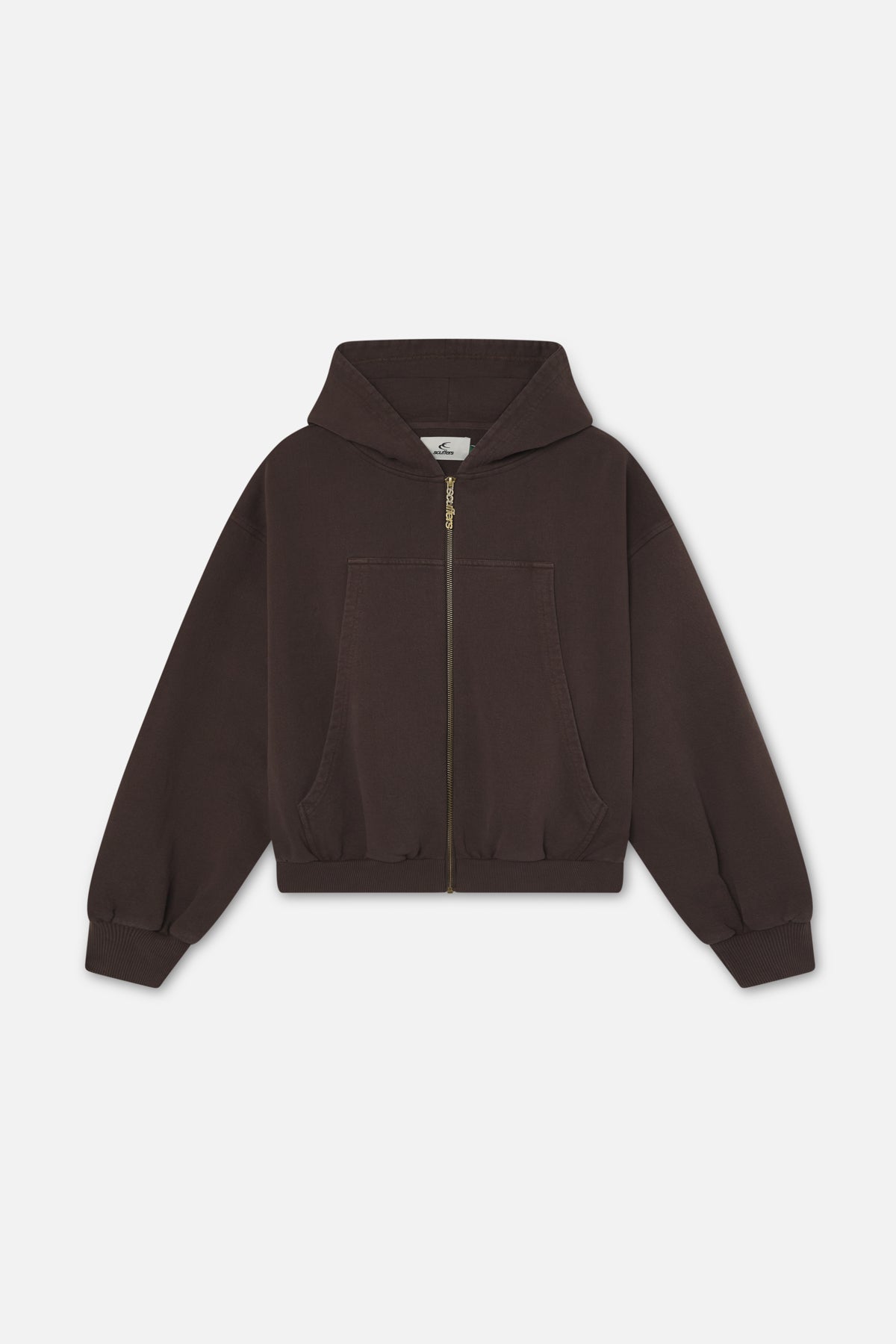 Pick Pocket Brown Zipper