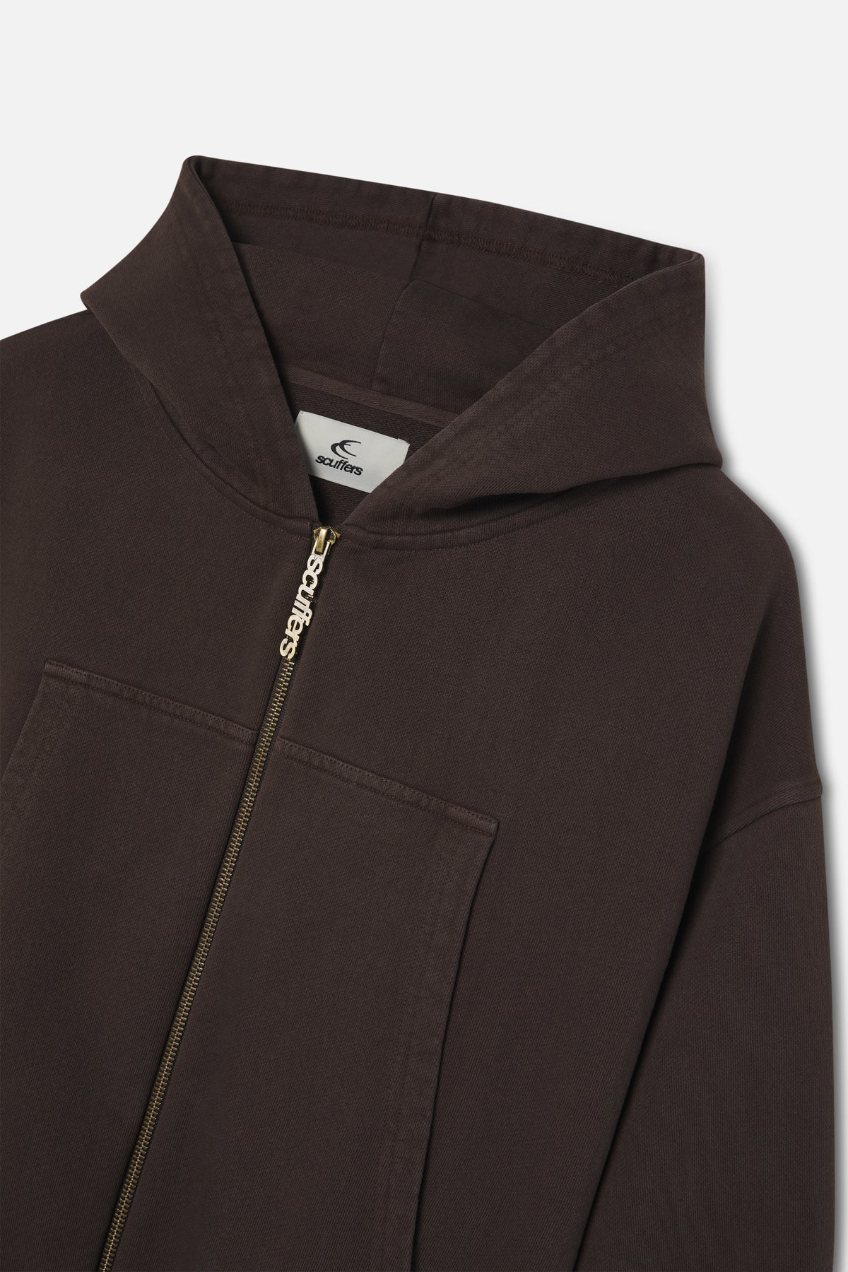 Pick Pocket Brown Zipper