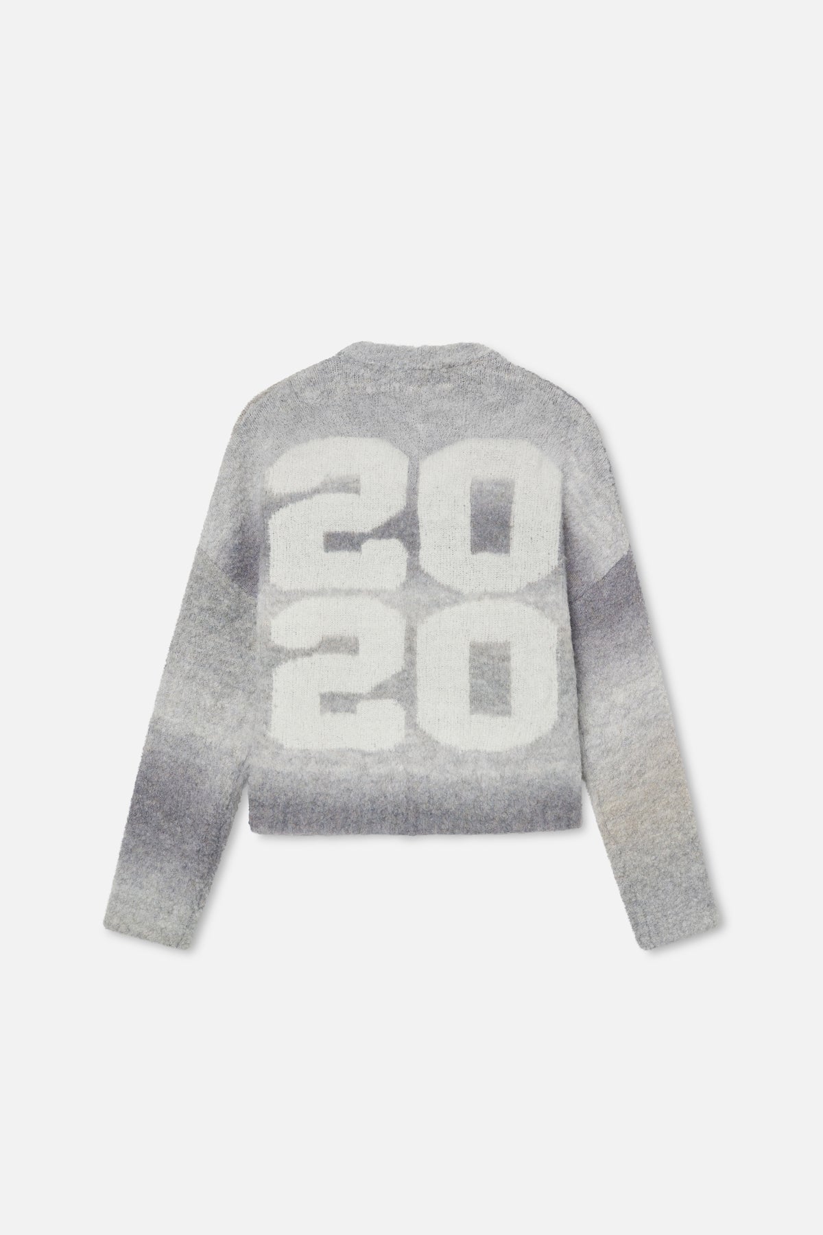 Quarter Grey Zipper Knit