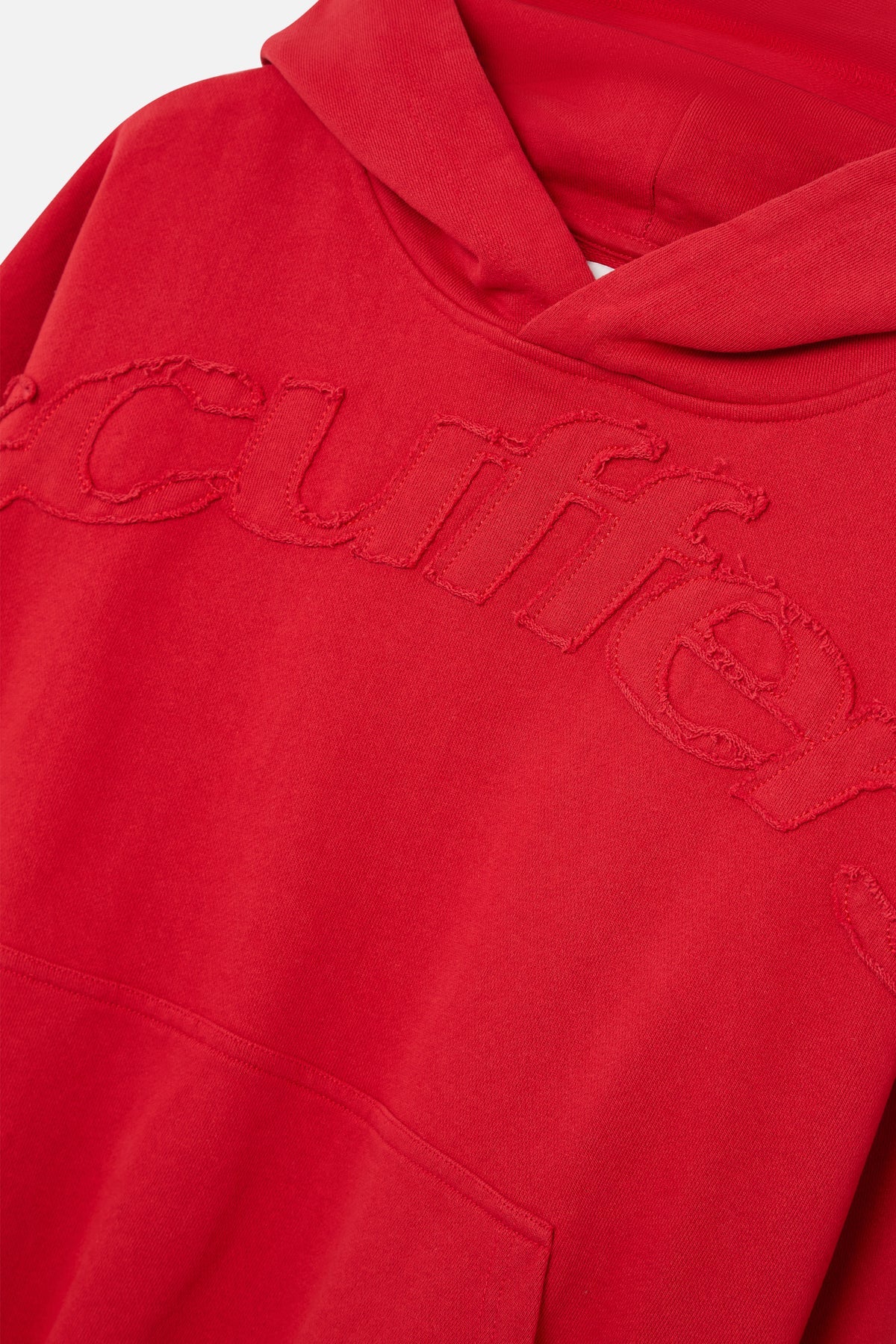 Raw Red Hoodie