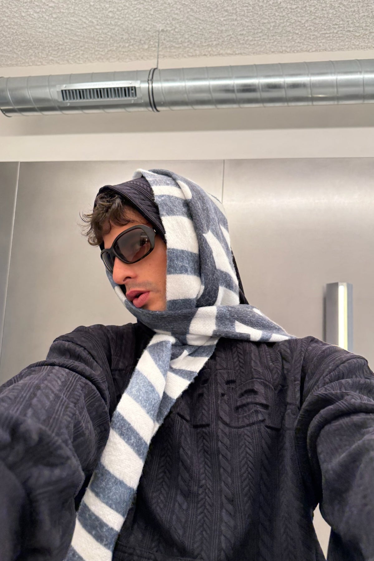 Safari Grey Scarf
