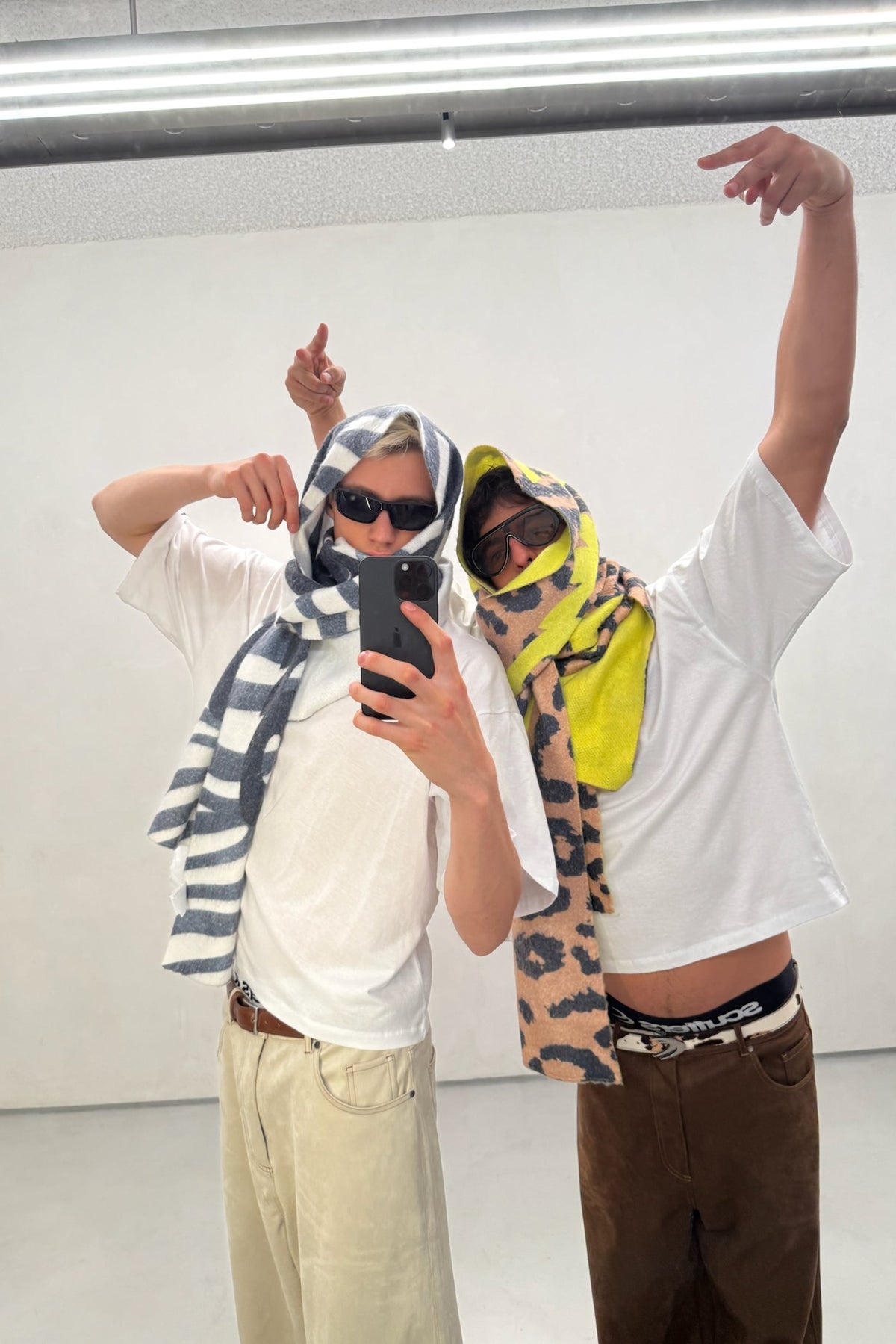 Safari Grey Scarf
