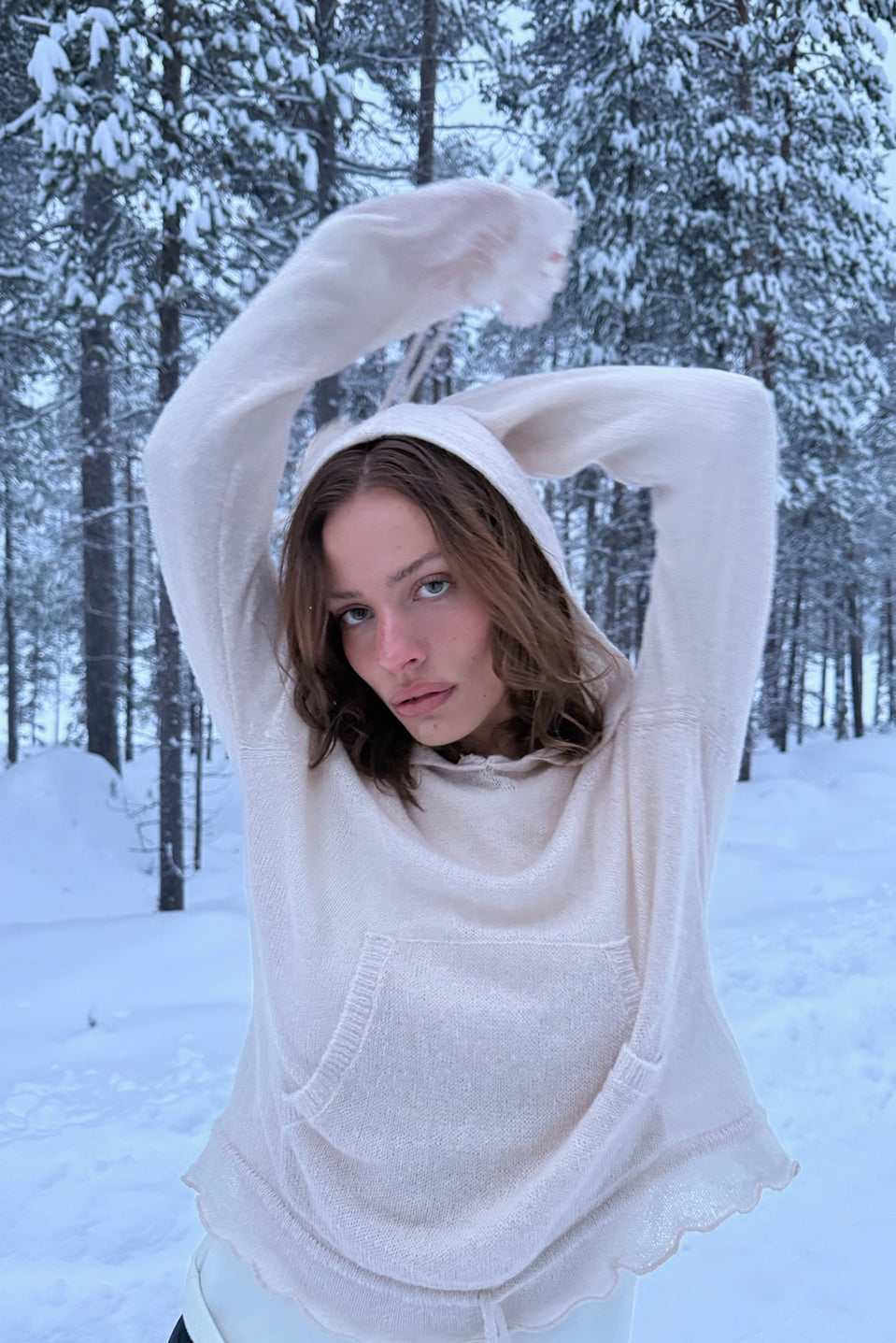 Laurent Beige Knit
