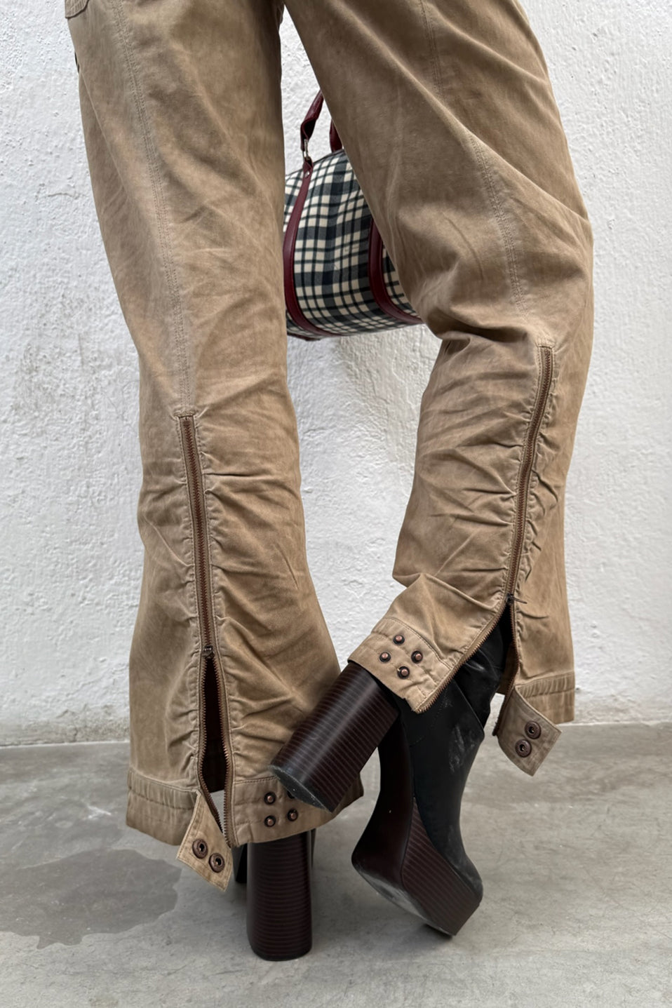 City Dusty Brown Pants