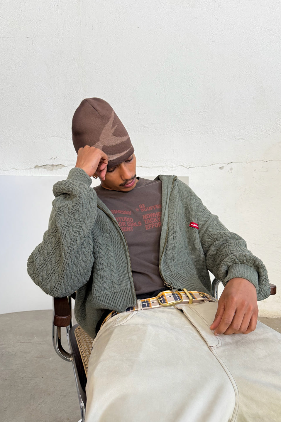 Sun Brown Beanie
