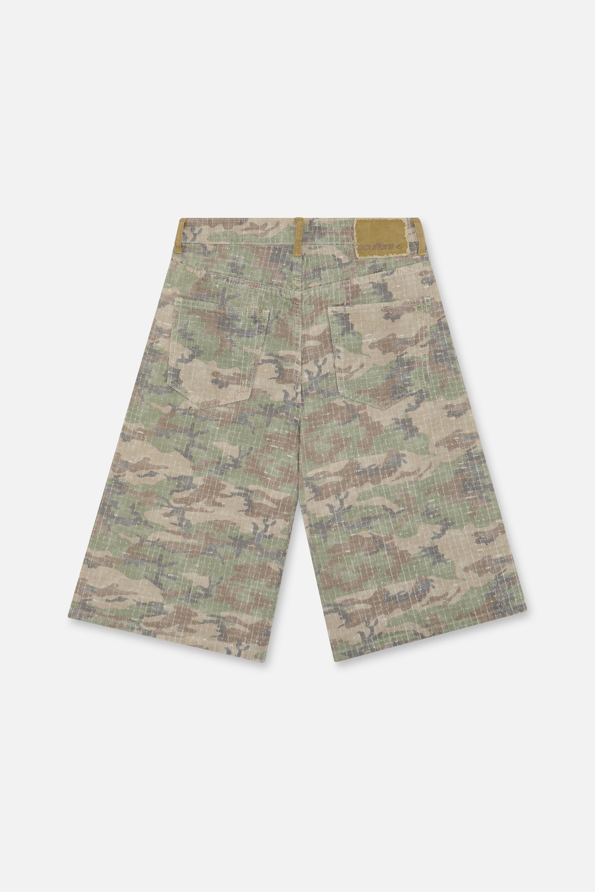 Ribstop Camo Jorts