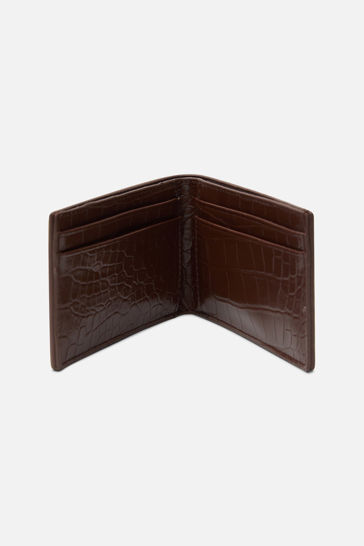 Script Brown Wallet