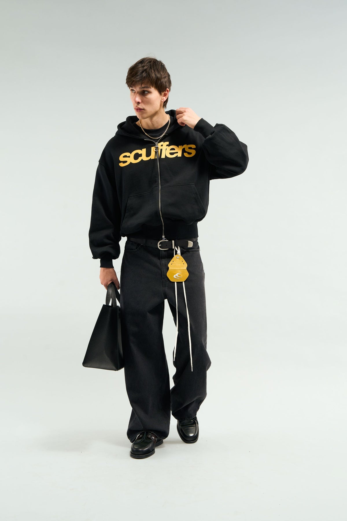 Essential Black Zipper