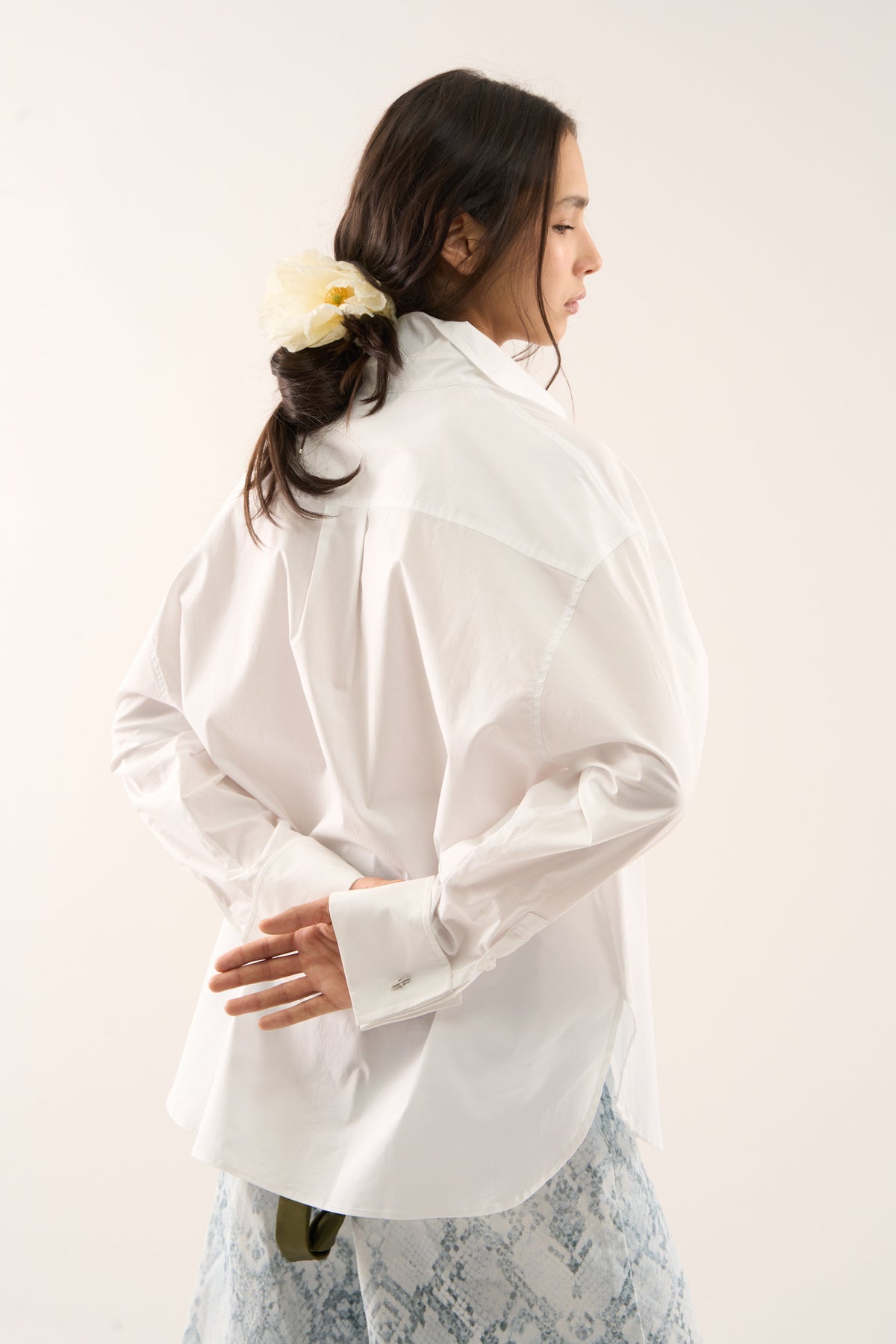 Night White Shirt