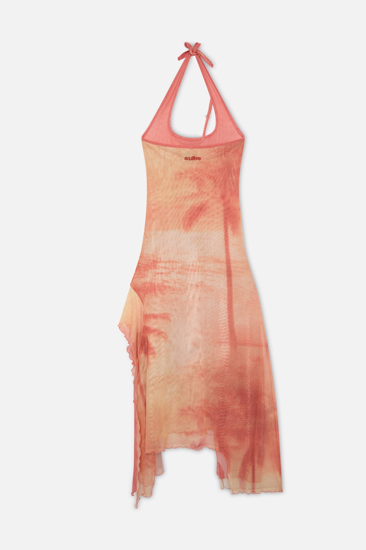 Summer Orange Dress