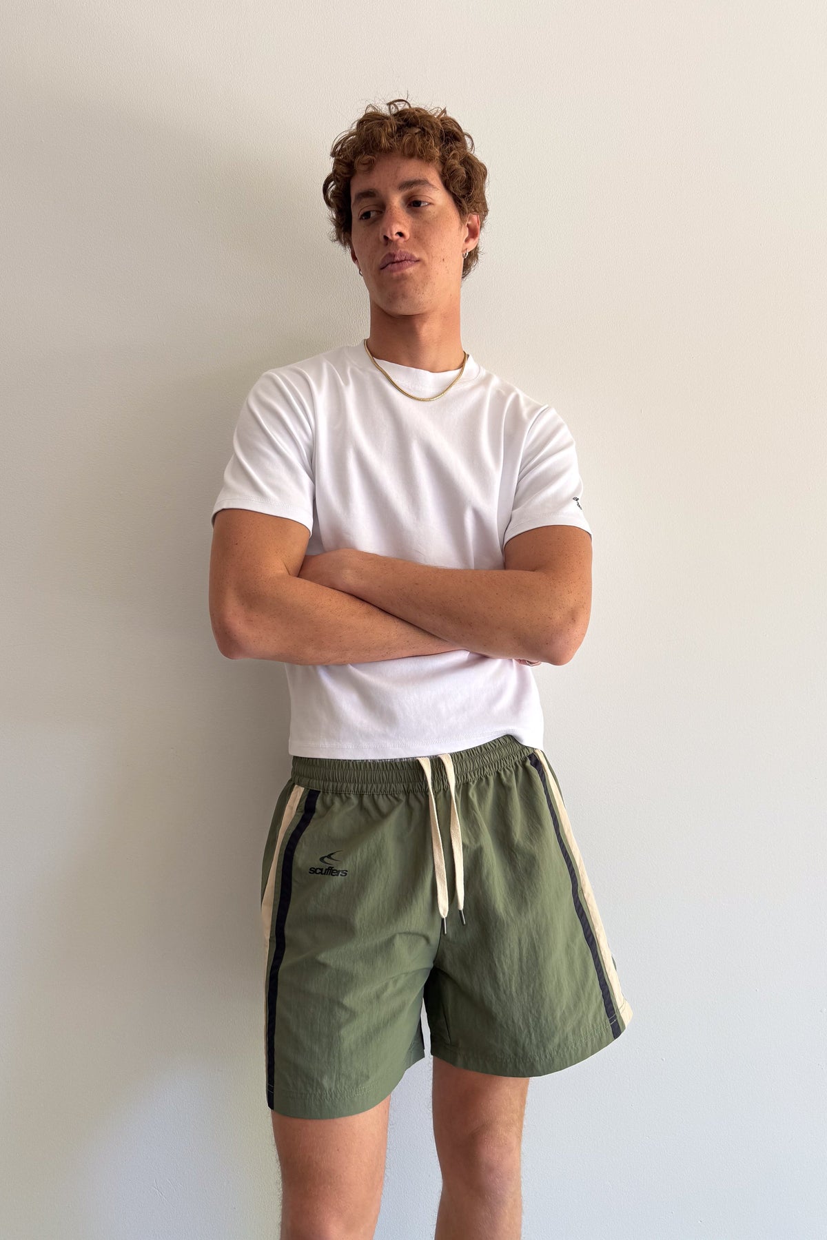 New Tech Green Shorts