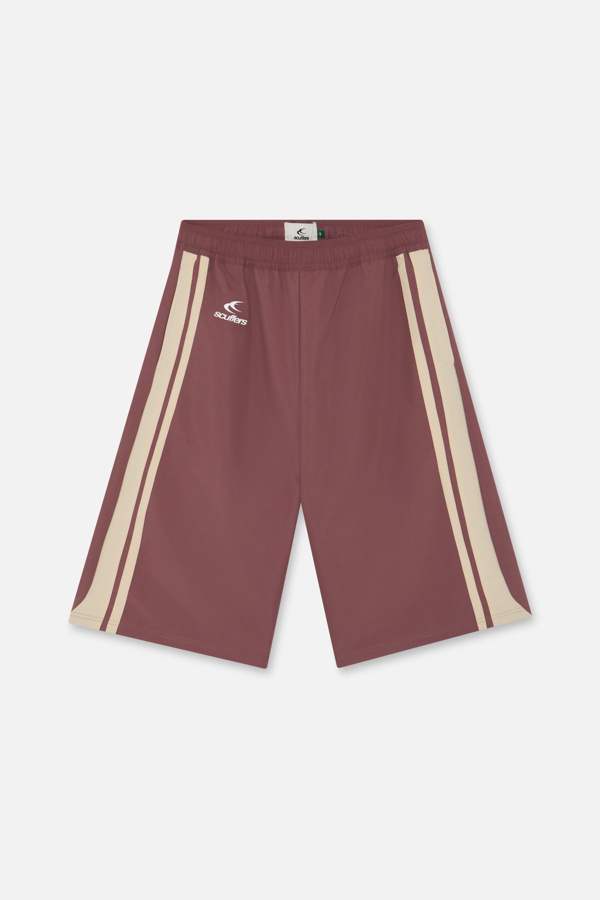 Tech Burgundy Jorts