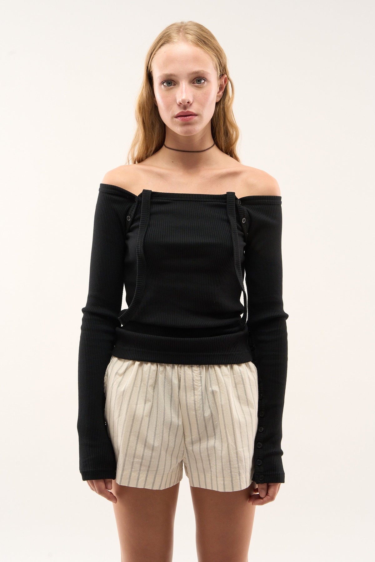 Toggle Black Longsleeve