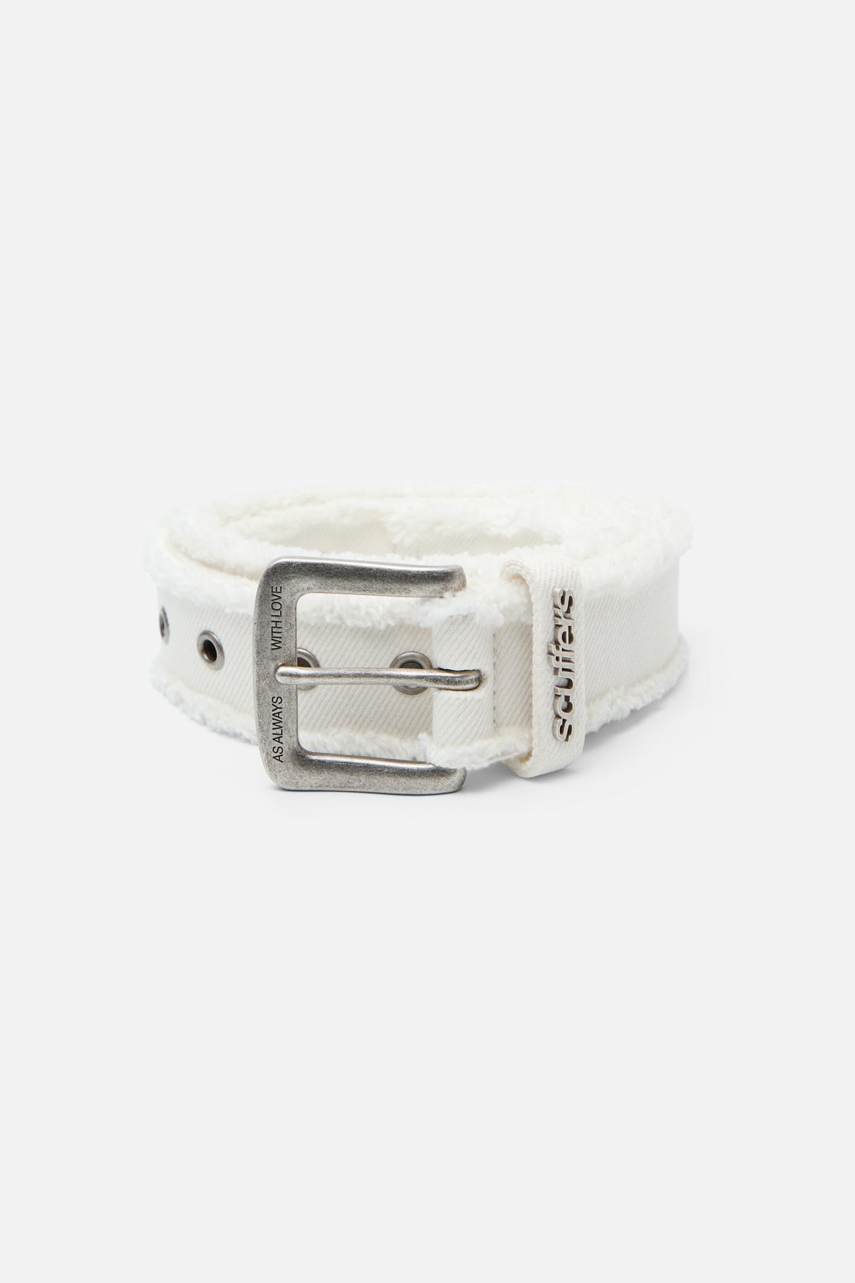 Flag Ecru Belt
