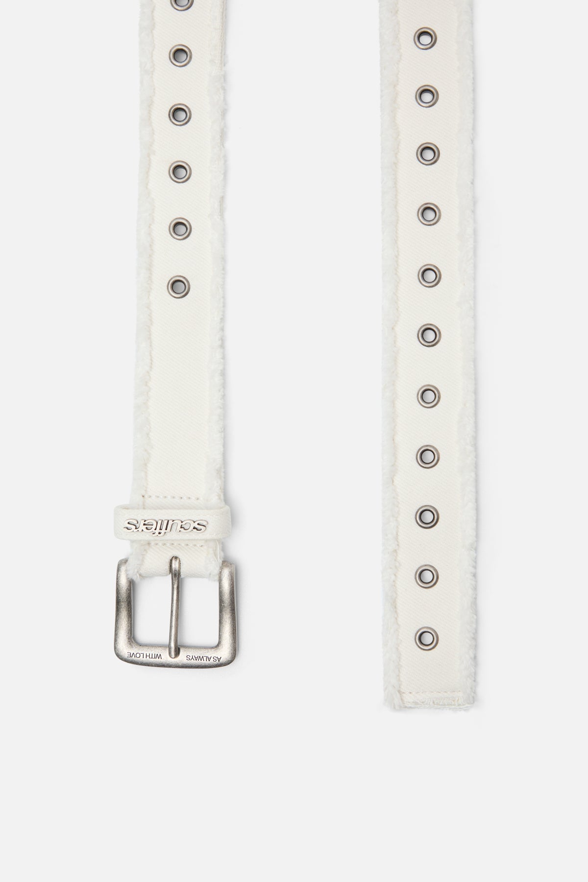 Flag Ecru Belt