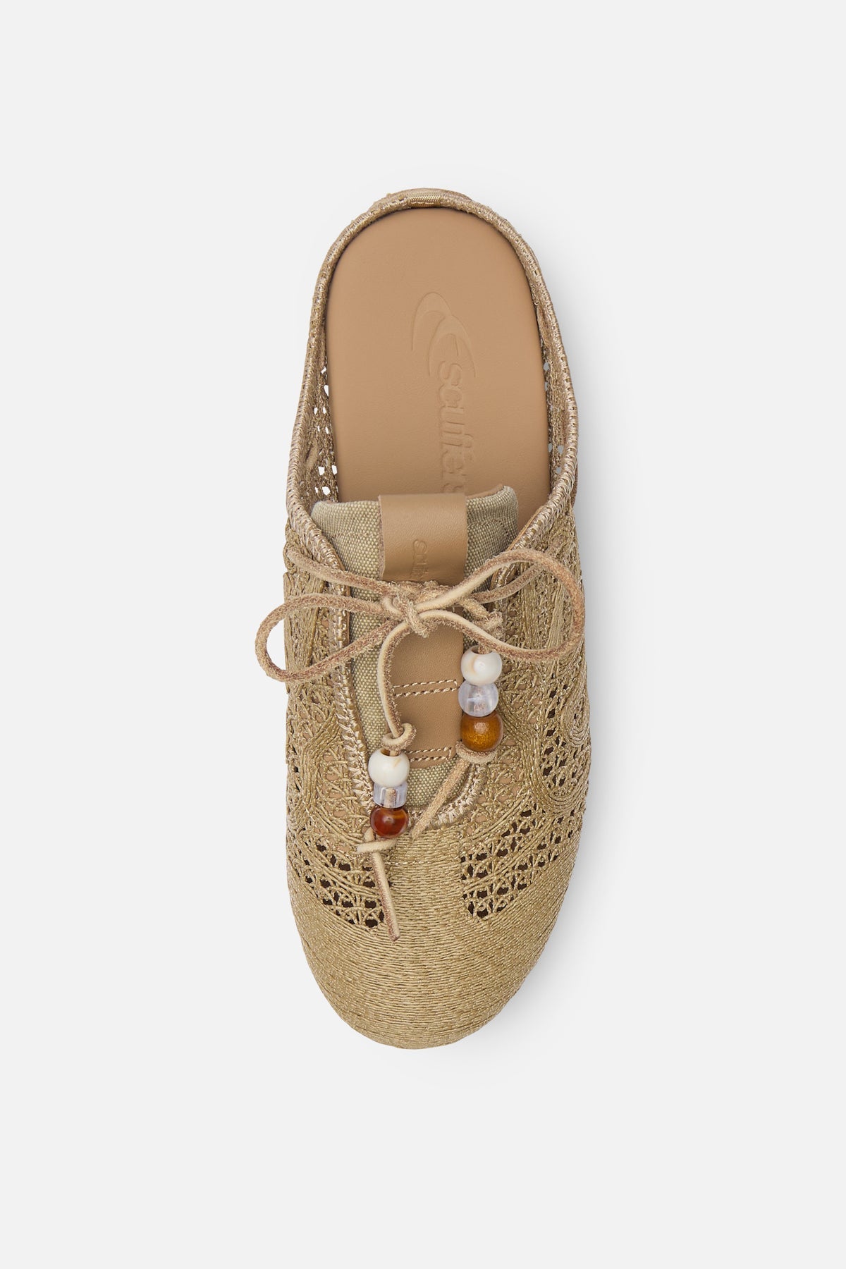 Wicker Ecru Mule