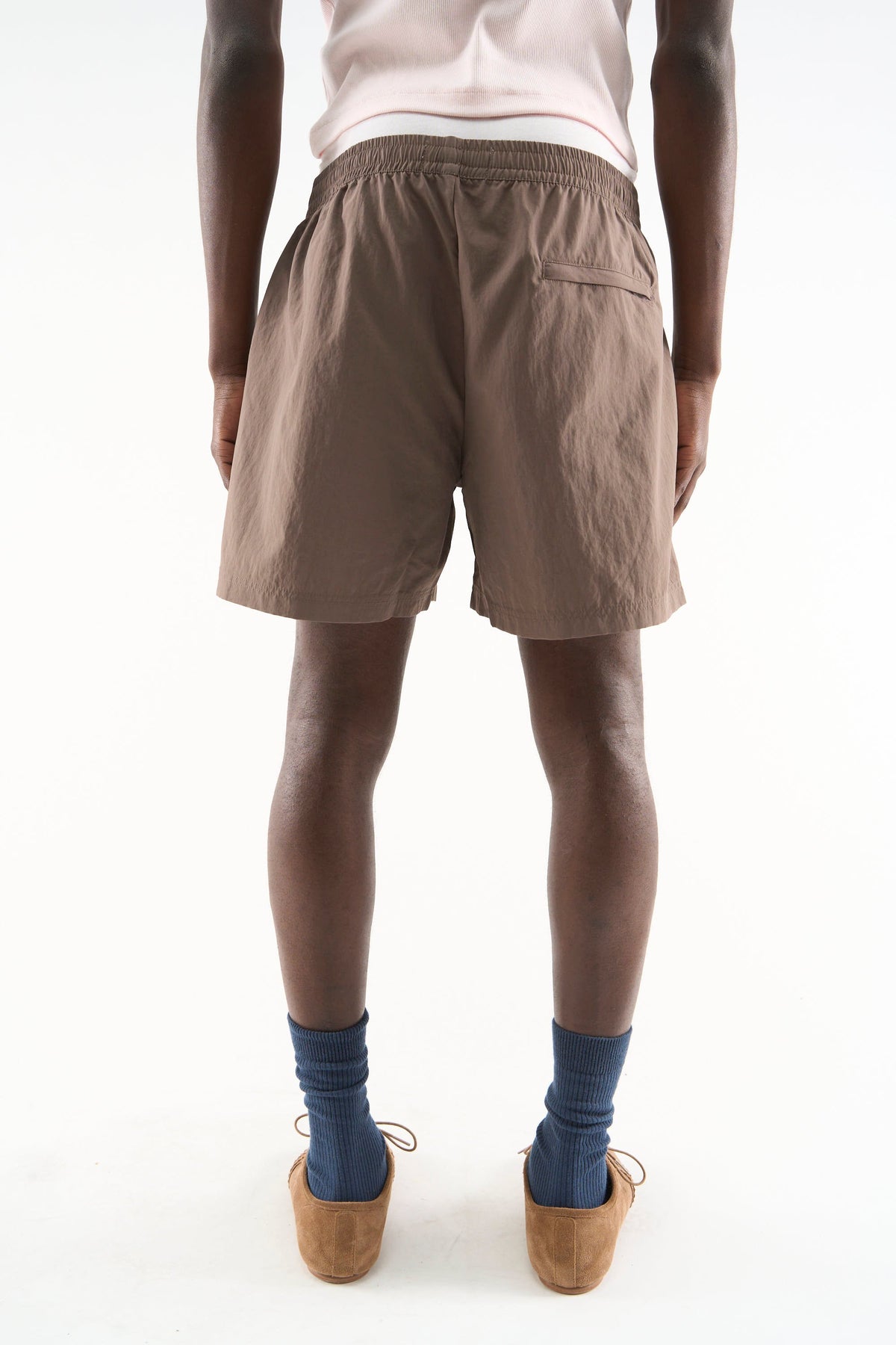 New Tech Brown Shorts