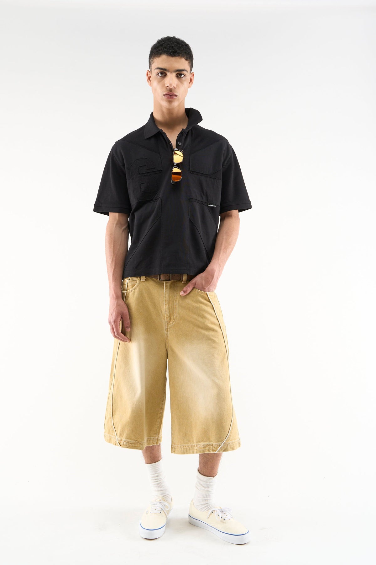 Mowa Yellow Jorts