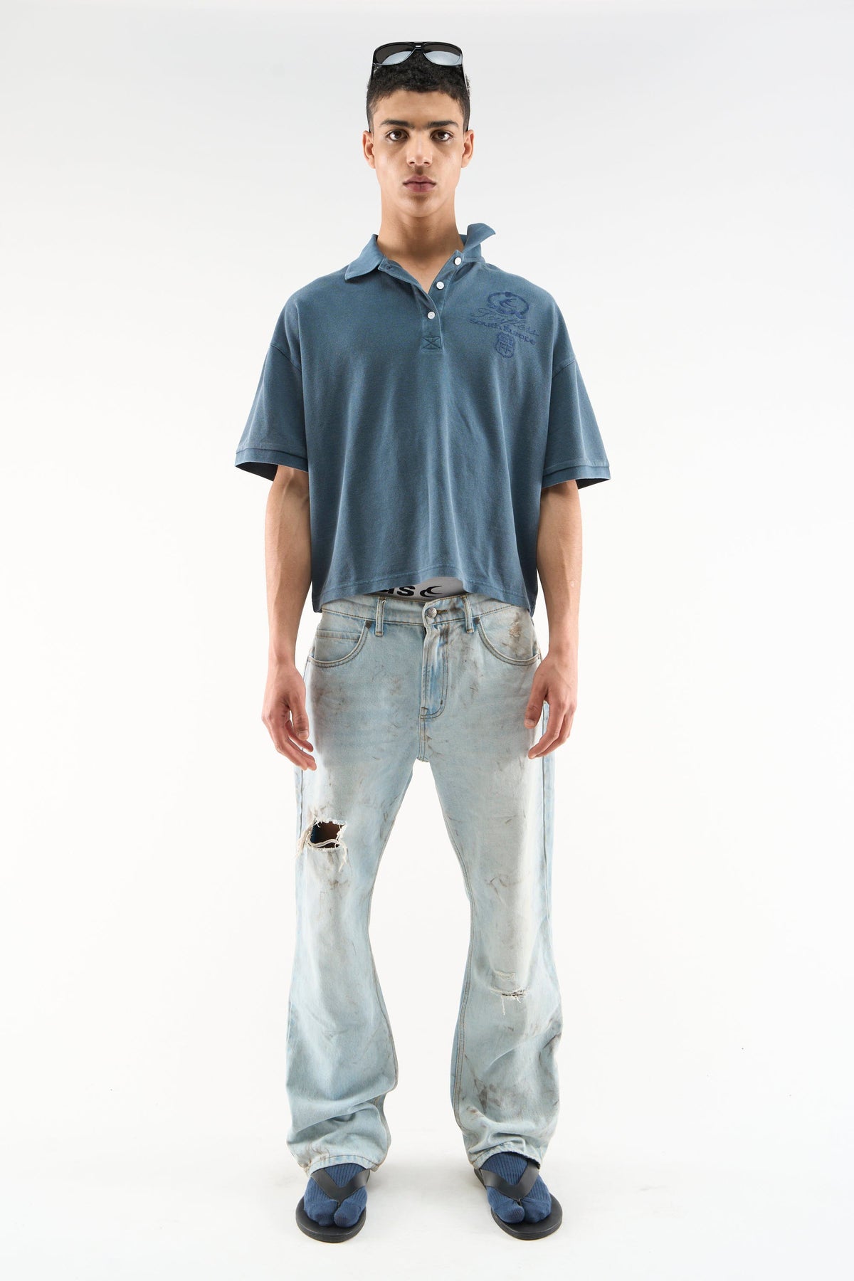 South Europe Navy Polo
