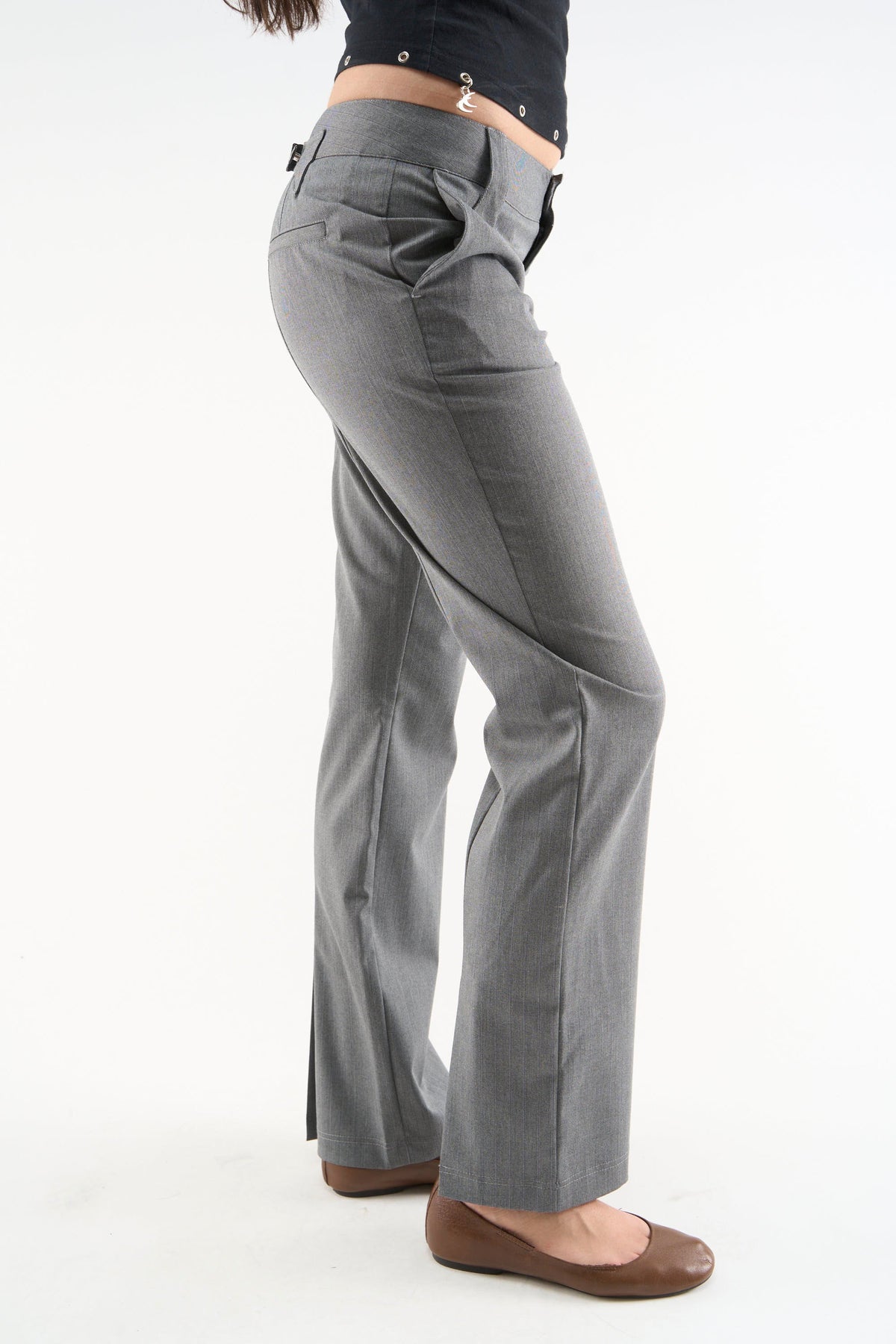 Tailoring Grey Striped Pants