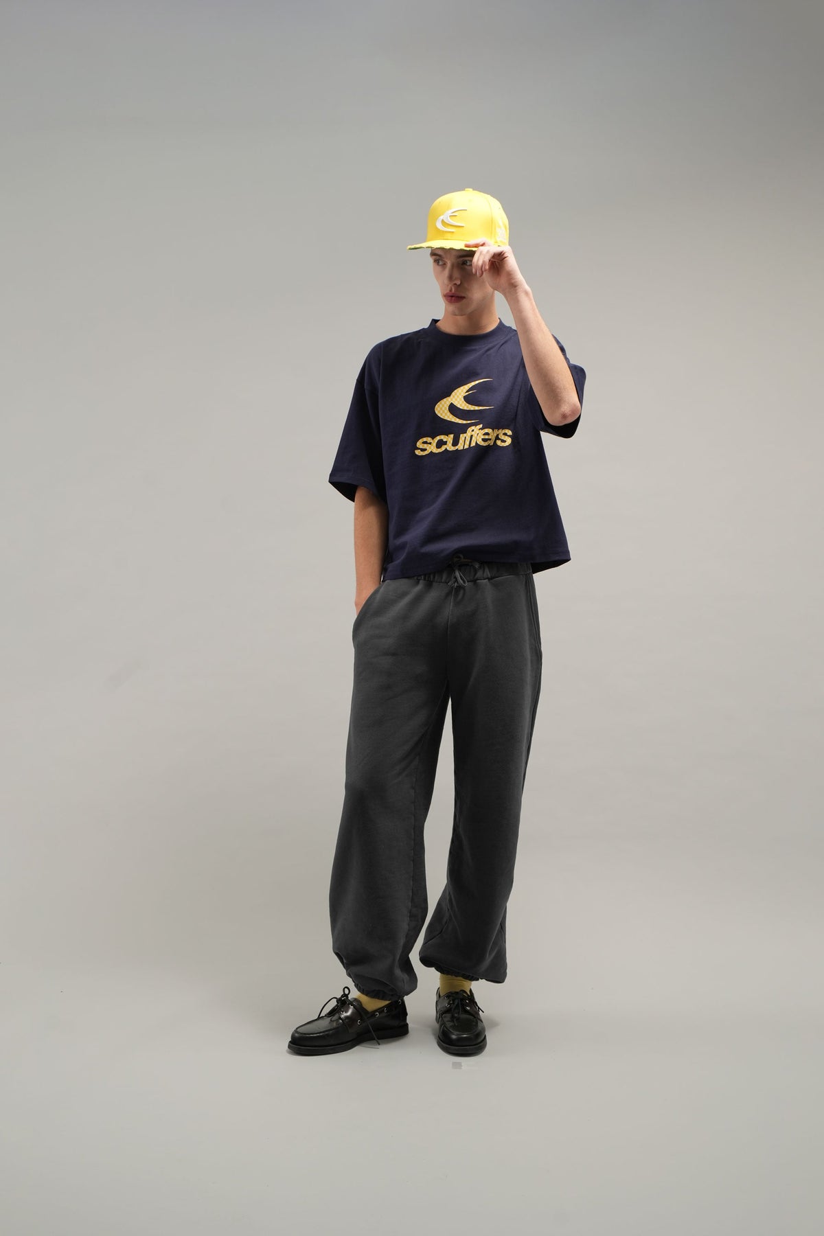 SCFF Fitted Yellow Cap