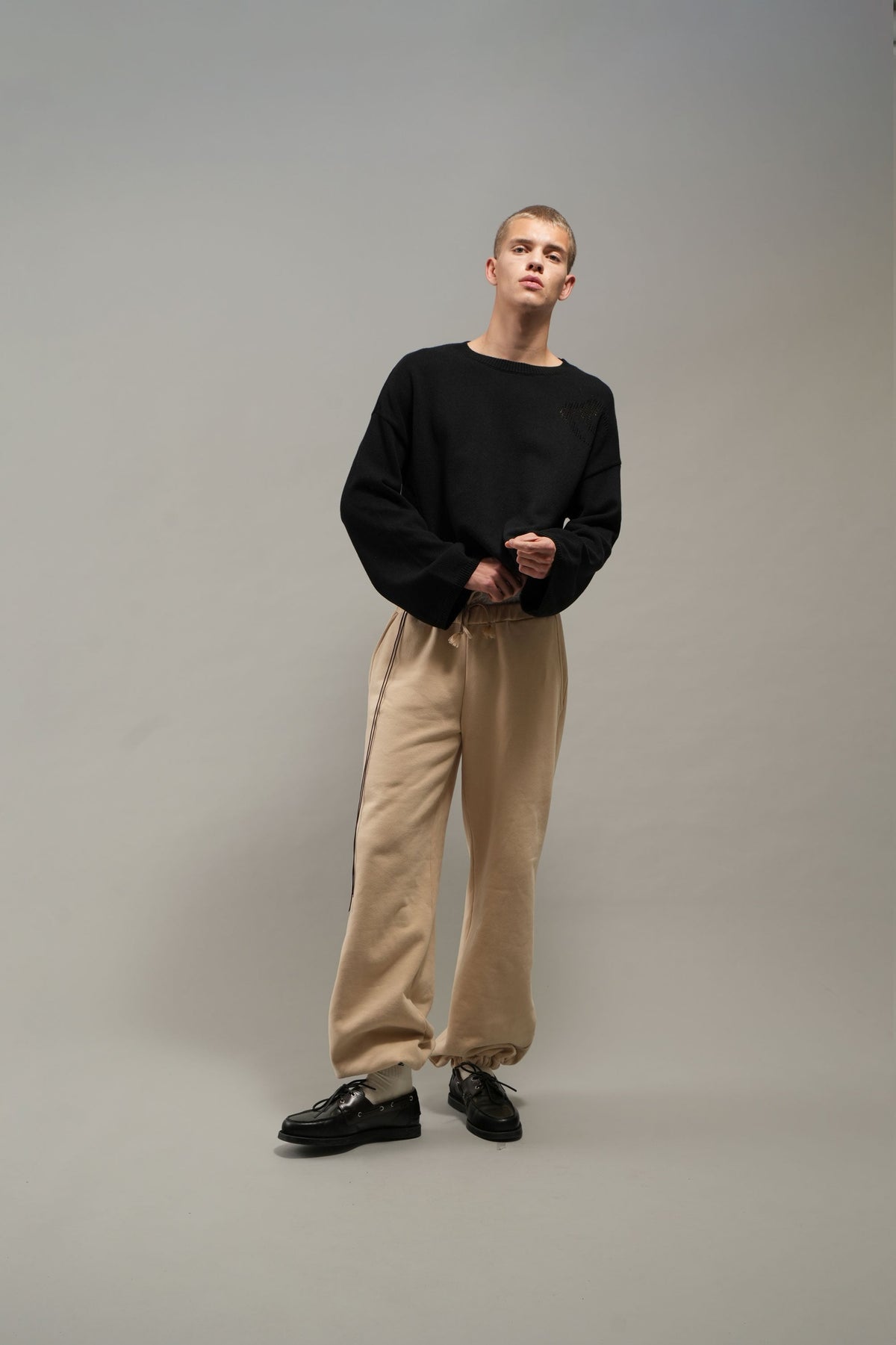 New Moon Black Knit