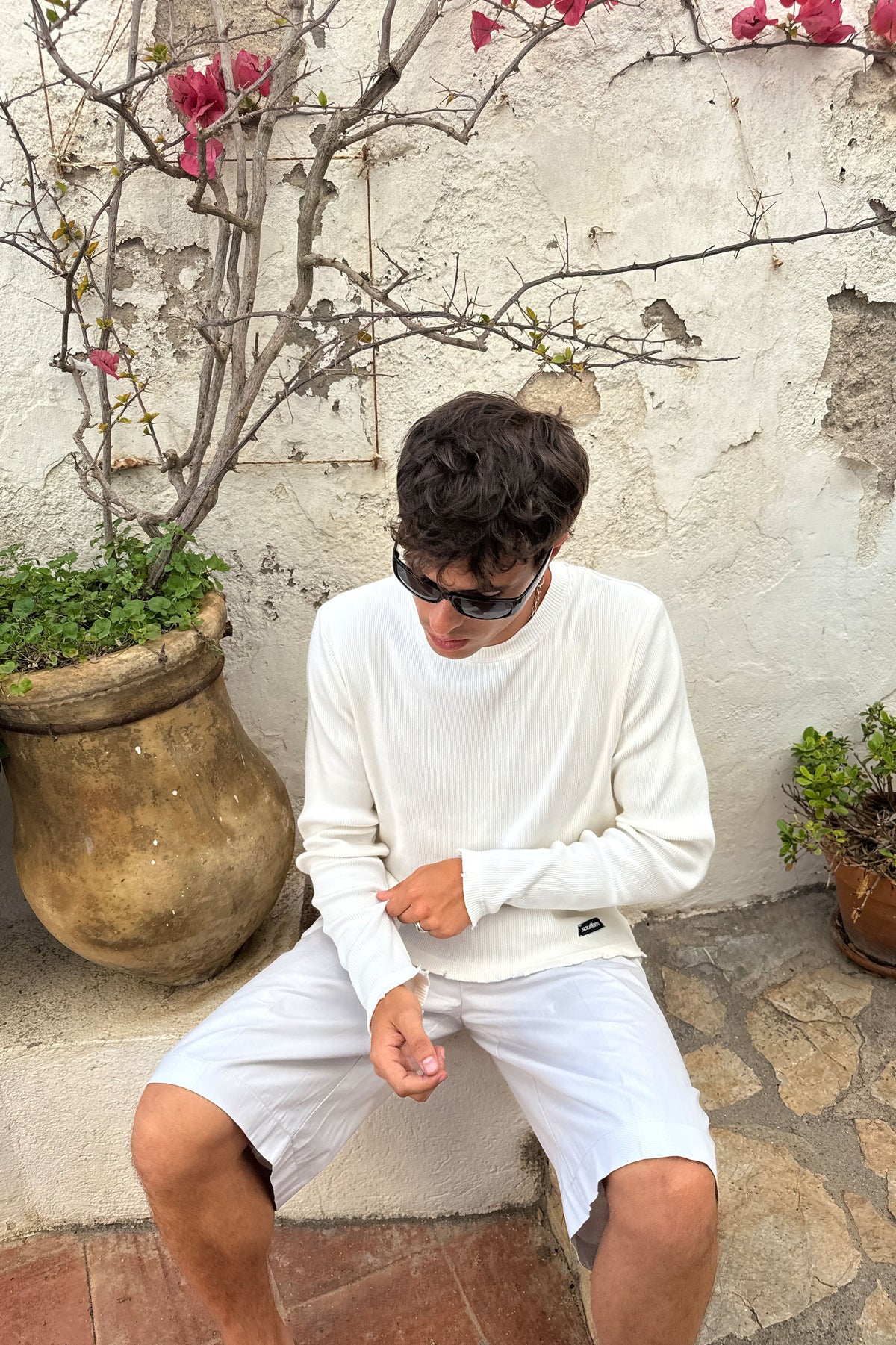 Lazy Ecru Longsleeve