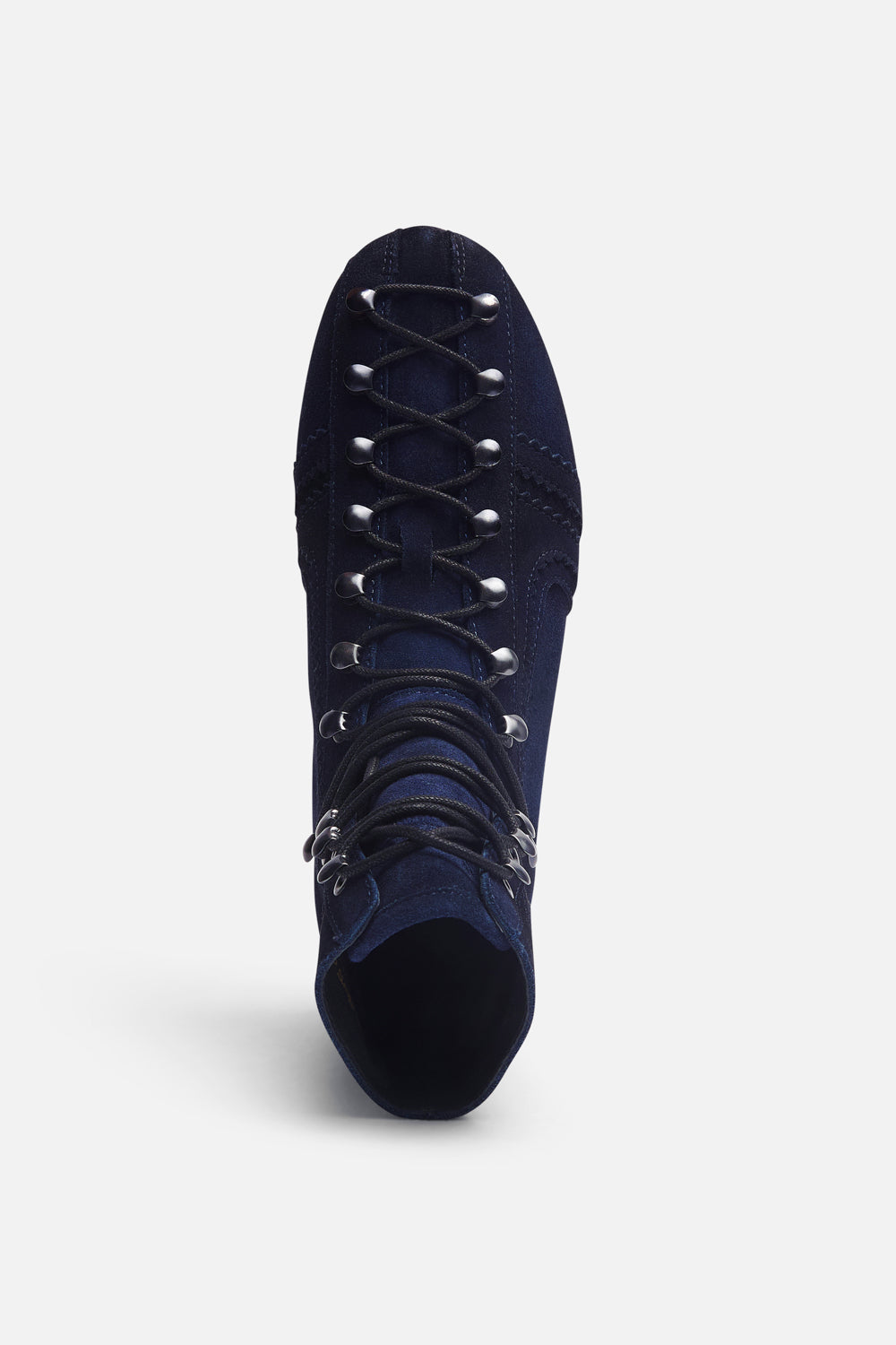 Iconic Navy Suede Boots