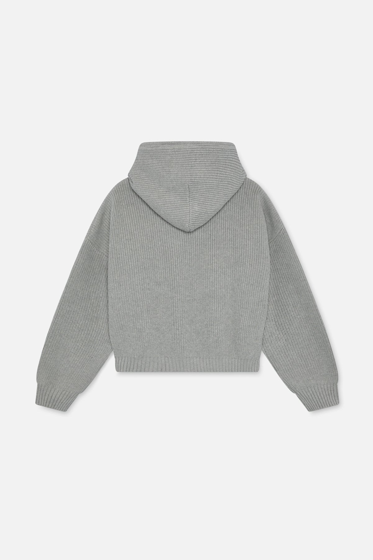 Brooks Grey Zipper Knit
