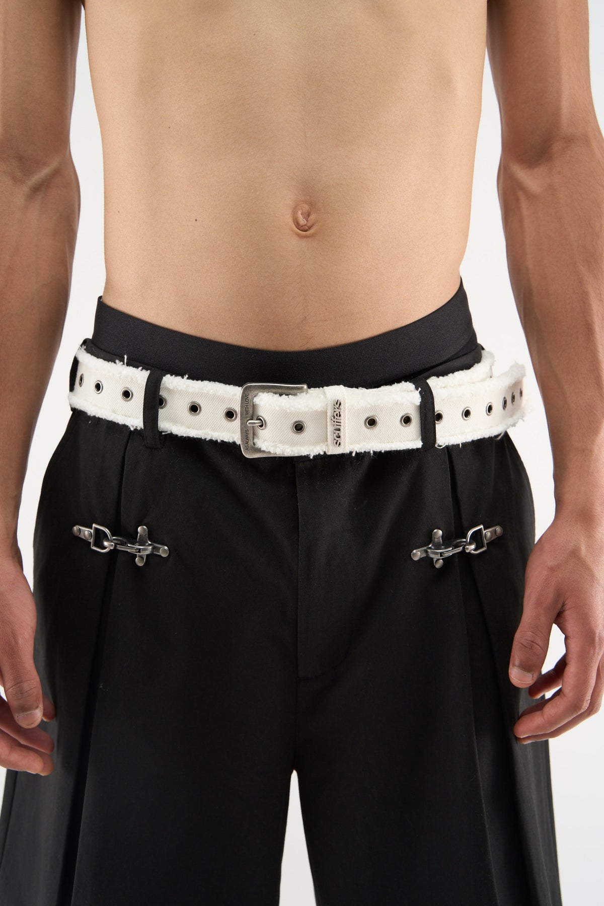 Flag Ecru Belt